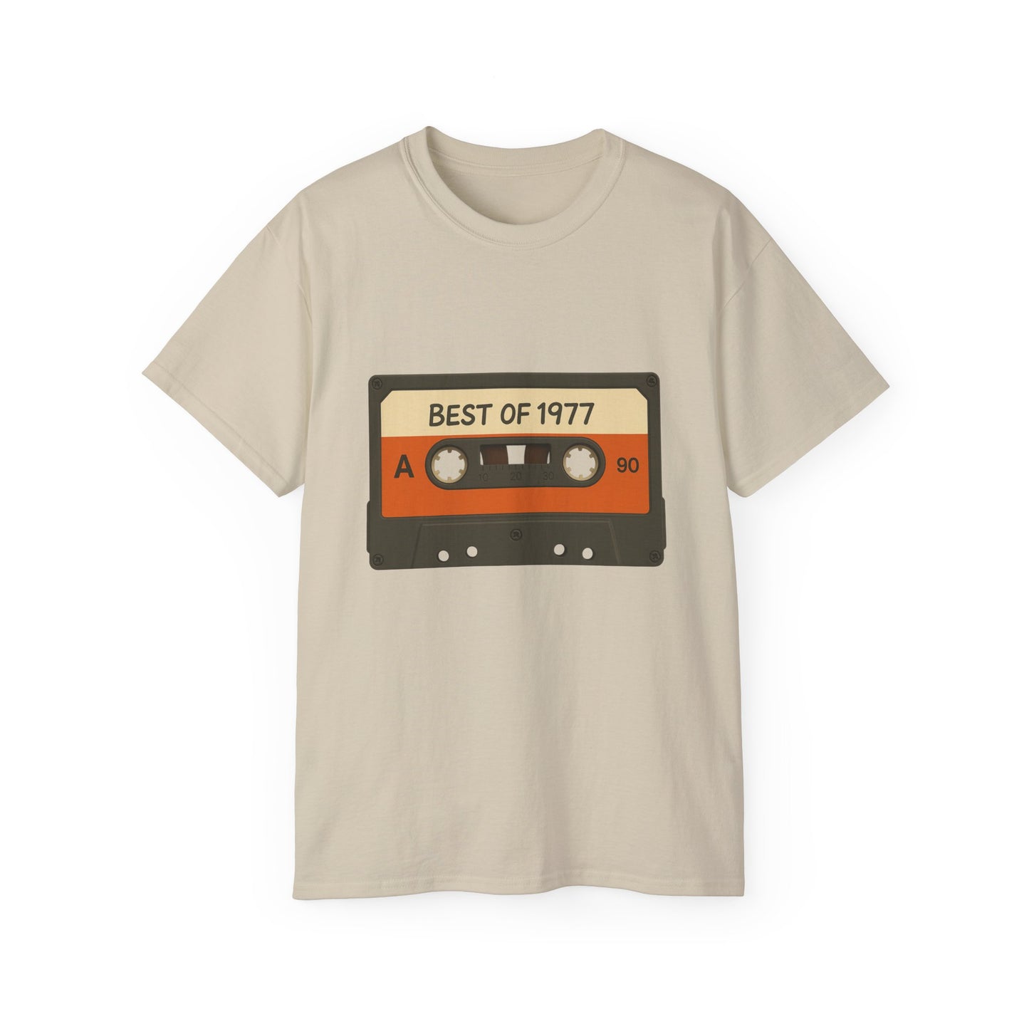 Retro Cassette Tape Best of 1977 T-Shirt