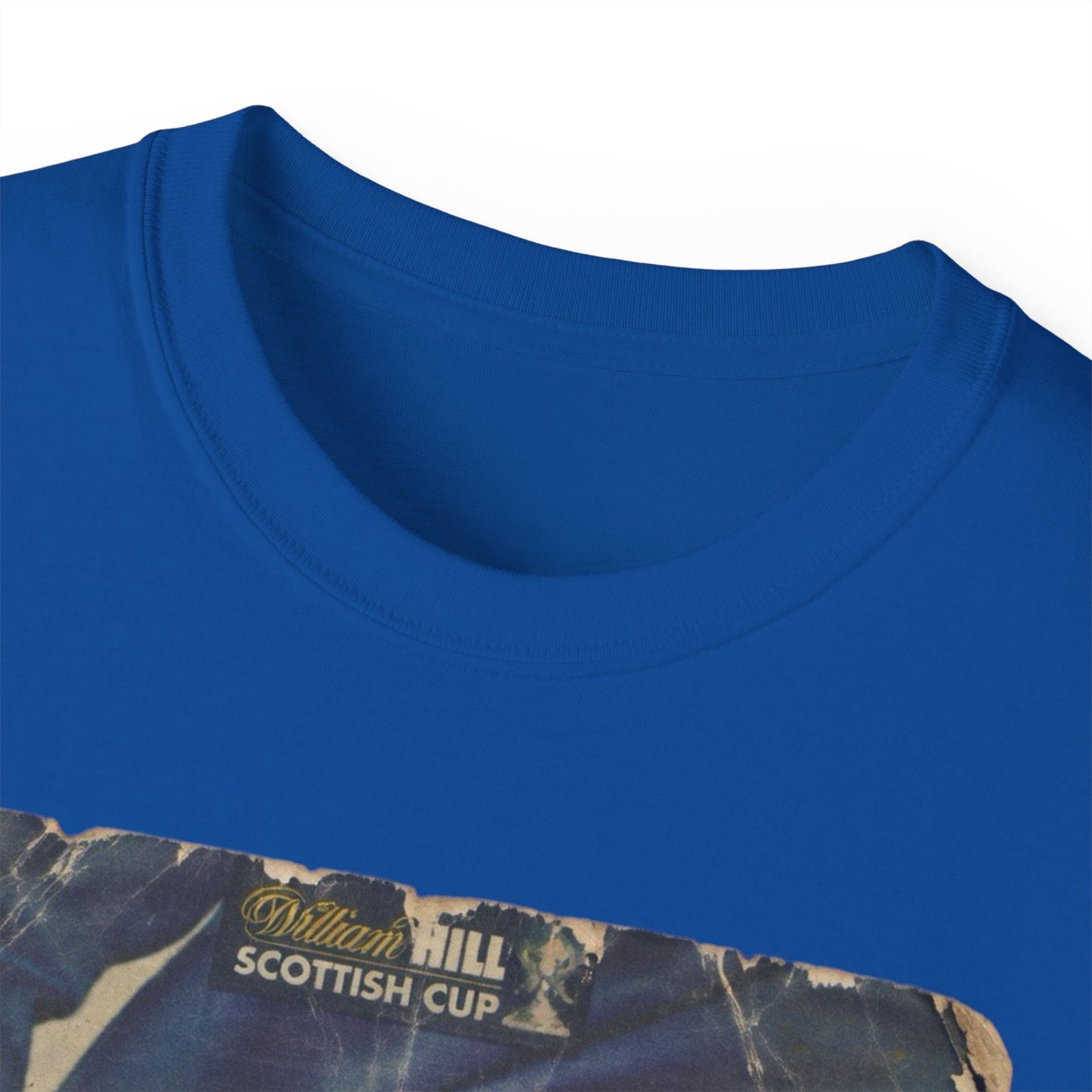 2014 Scottish Challenge Cup Final Dundee United St Johnstone Programme Poster Unisex Ultra Cotton Tee