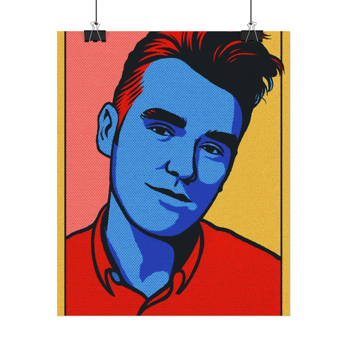 Morrissey Pop Art Poster