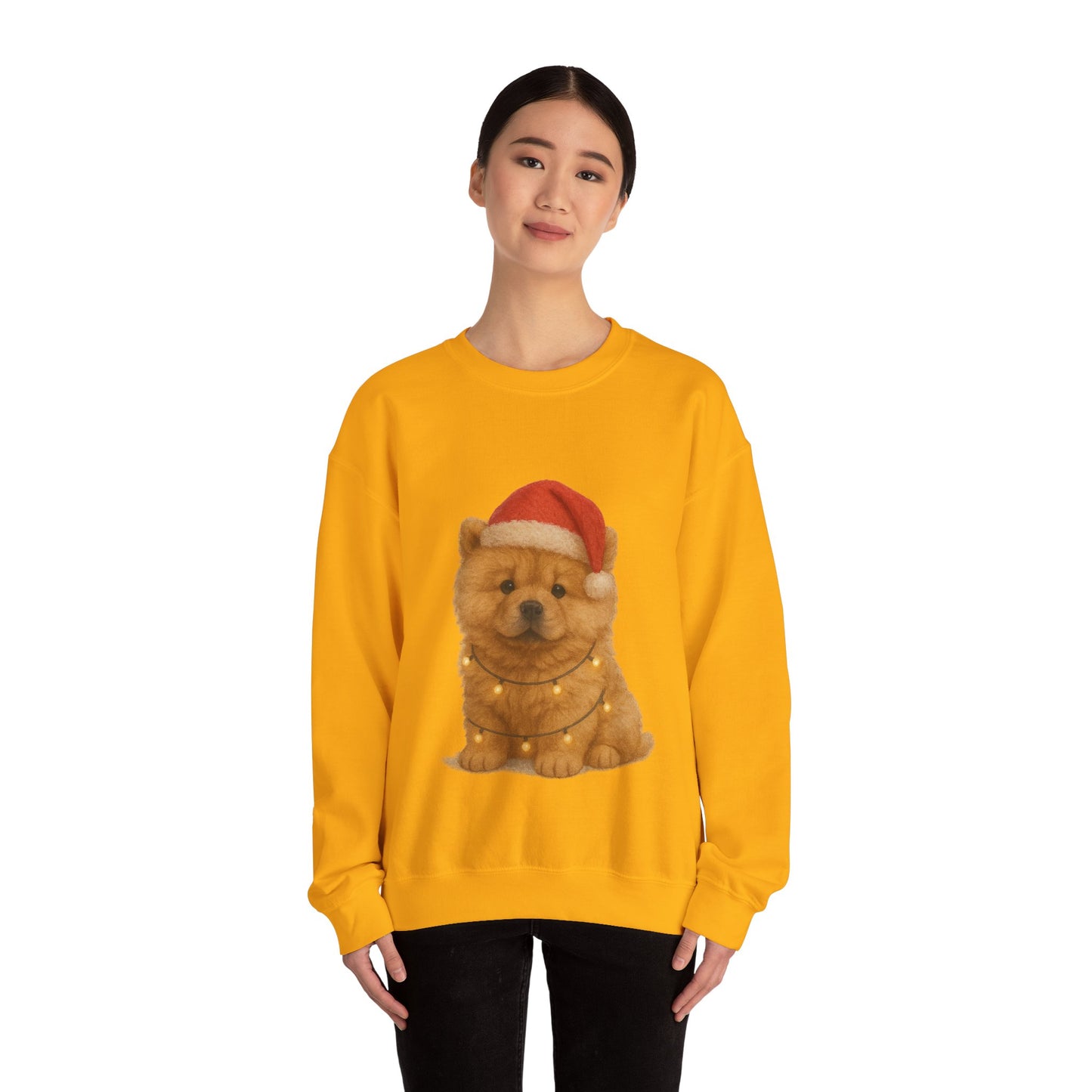 Chow Chow Puppy Christmas Jumper