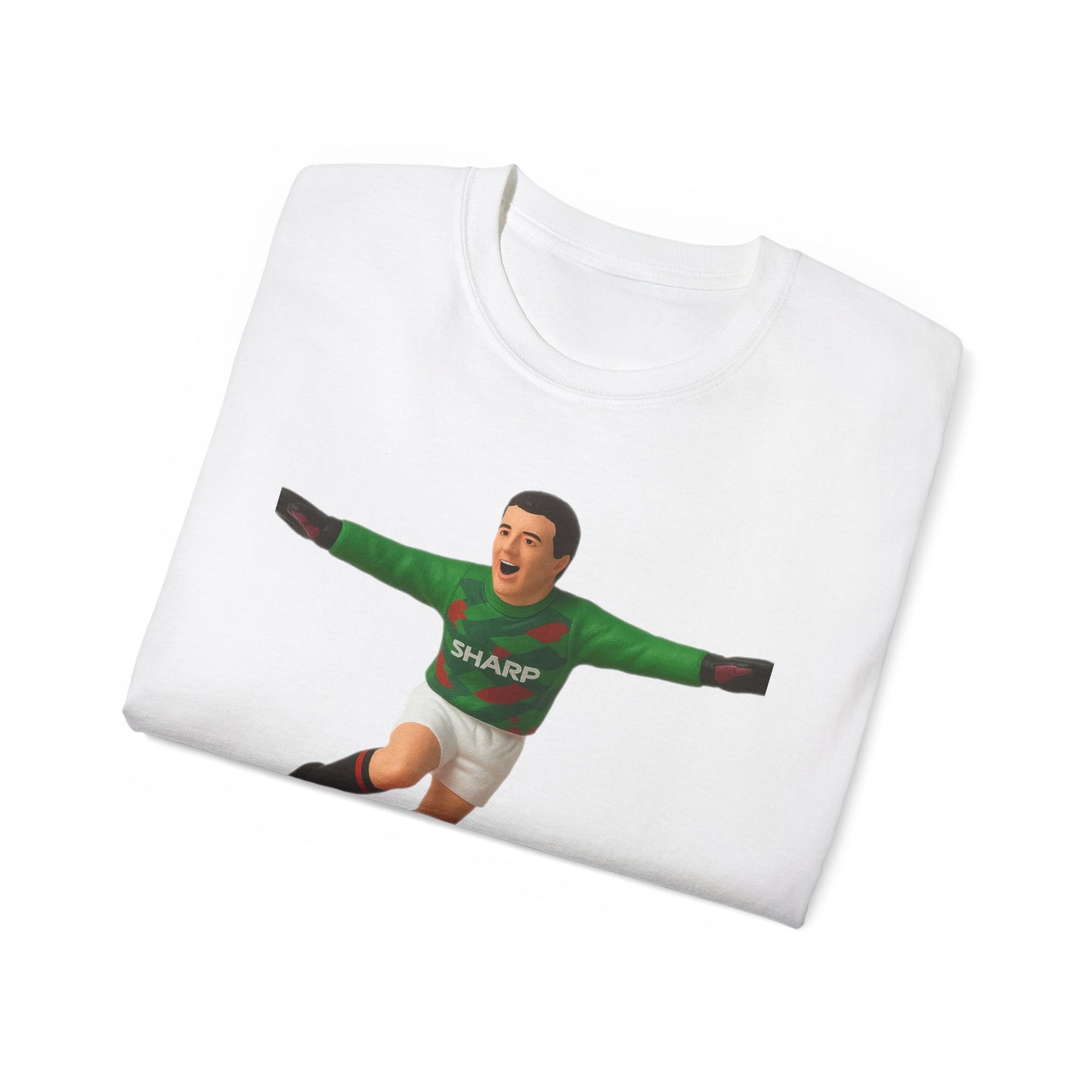 Les Sealey Subbuteo T-Shirt - Manchester United