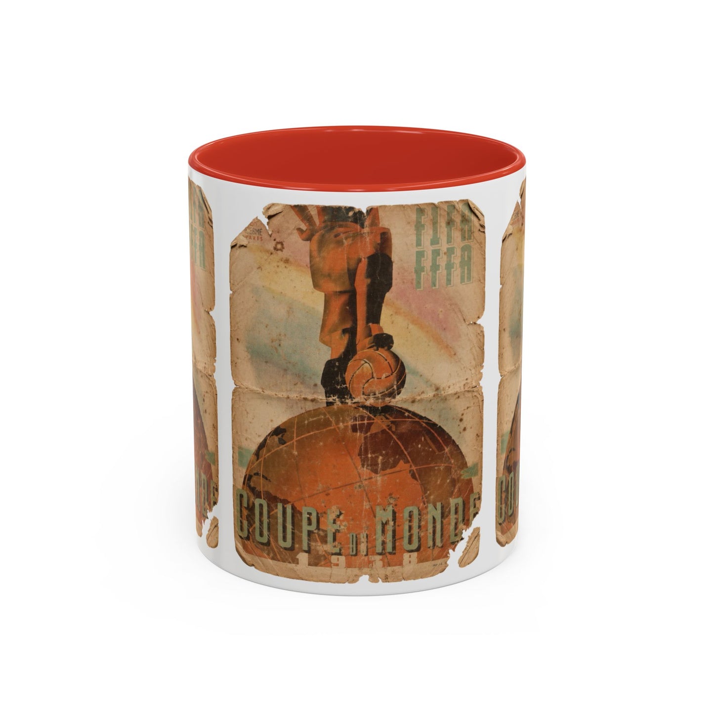 France 1938 World Cup Poster Coffee Mug (11, 15oz)