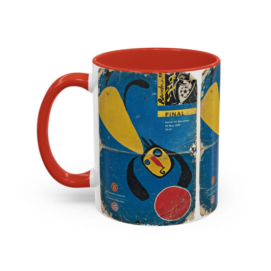 1999 European Cup Final Manchester United Bayern Munich Poster Coffee Mug (11, 15oz)