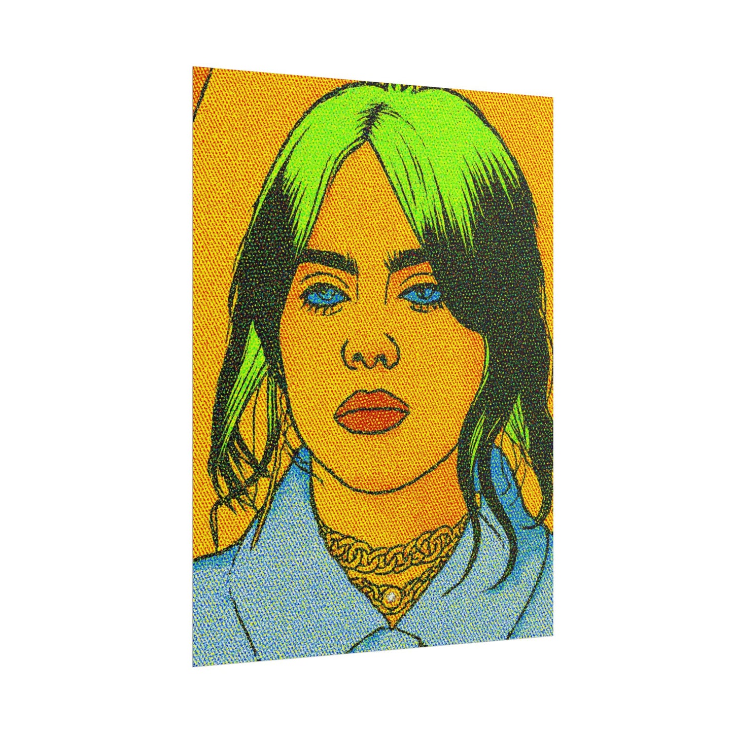 Billie Pop Art Poster