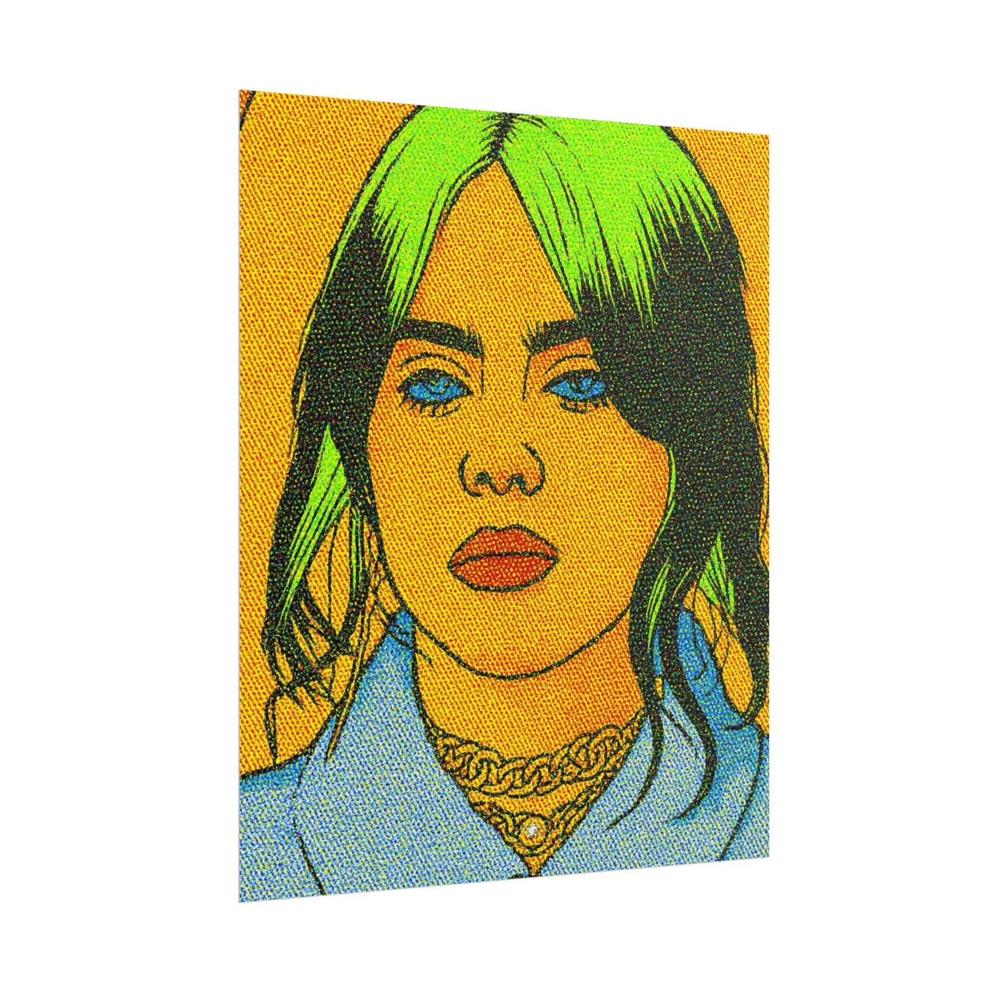 Billie Pop Art Poster