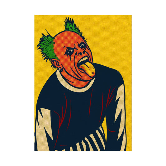 Keith Flint Prodigy Pop Art Poster