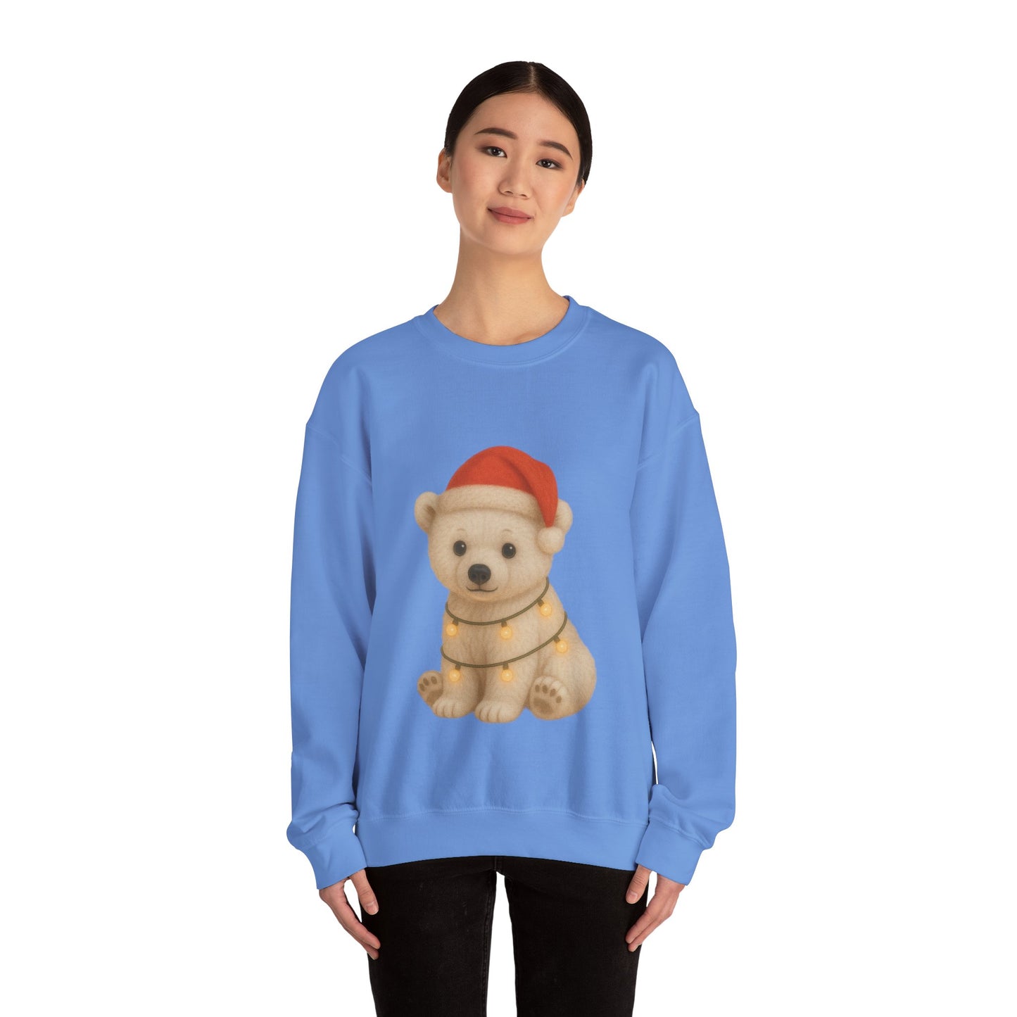 Cozy Christmas Polar Bear Sweatshirt