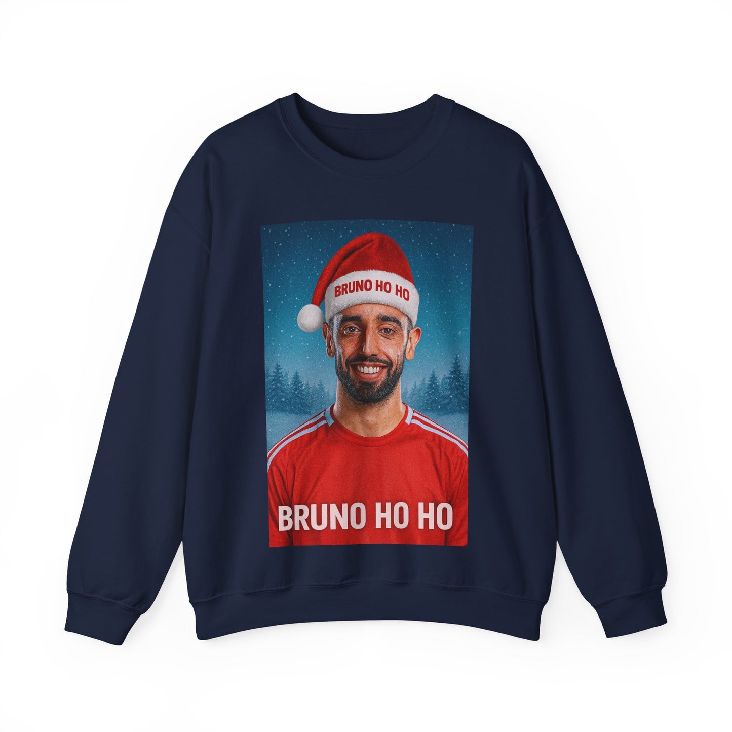 Bruno Ho Ho Ho Bruno Fernandes Manchester United Christmas Jumper