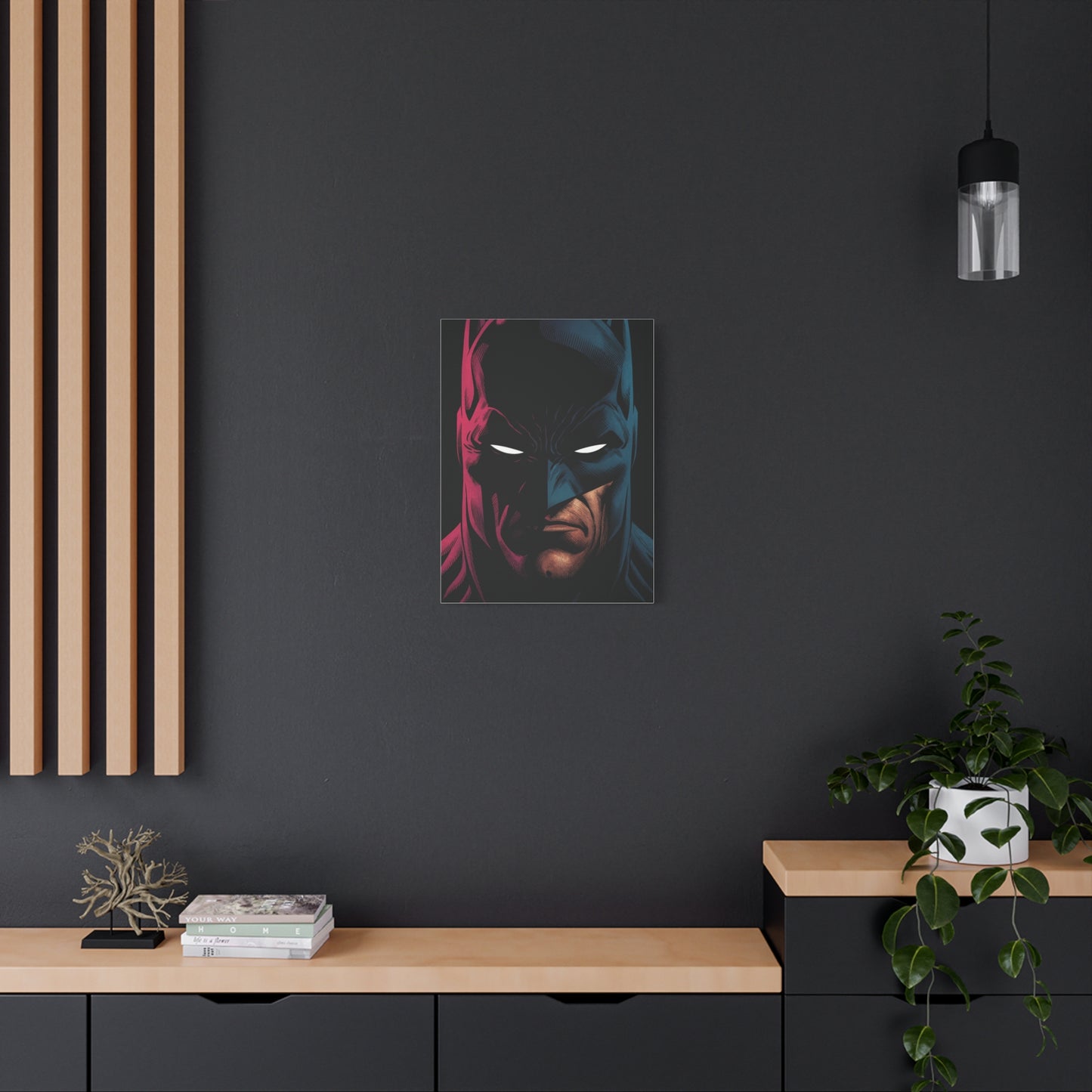 Batman Head Canvas