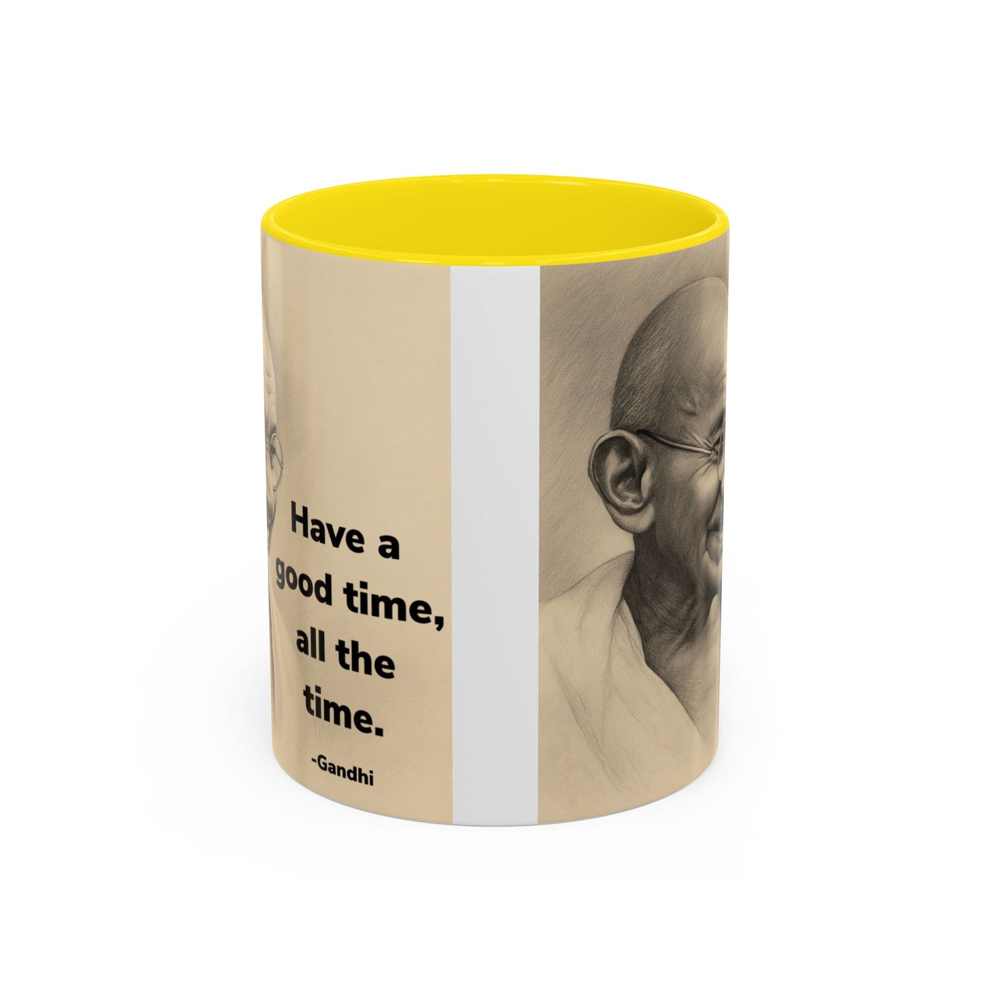 Inspirational Gandhi Quote Mug