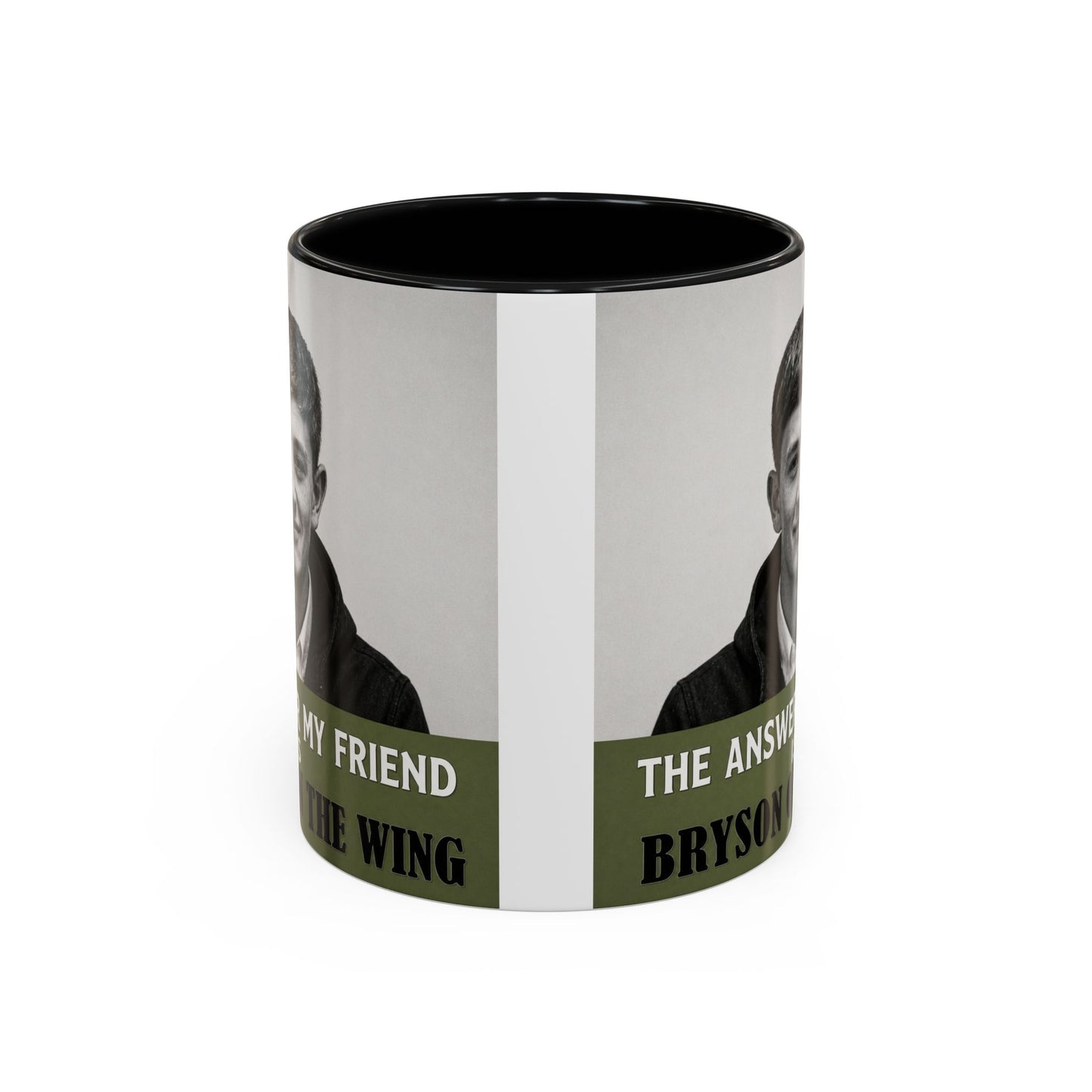 Bryson Appleton The Answer My Friend - Prestwich Heys Accent Coffee Mug (11, 15oz)