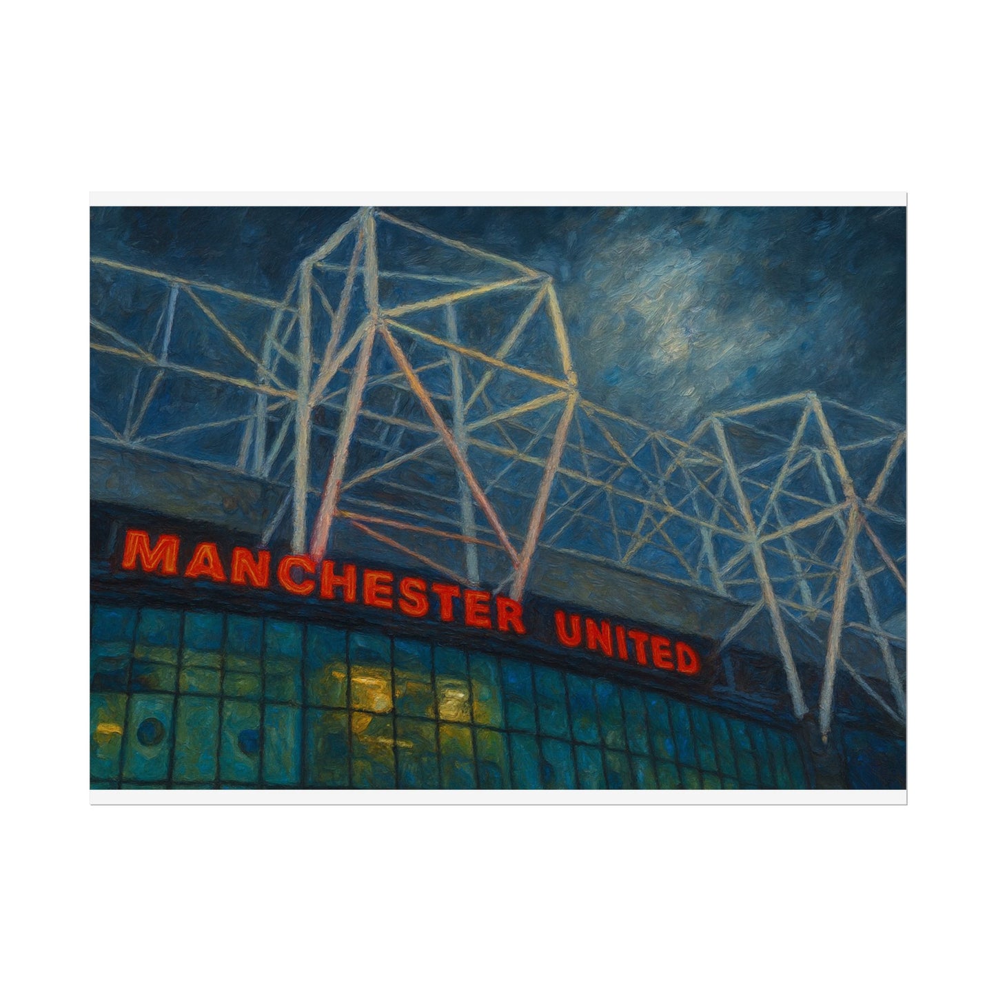 Manchester United Old Trafford Rolled Poster
