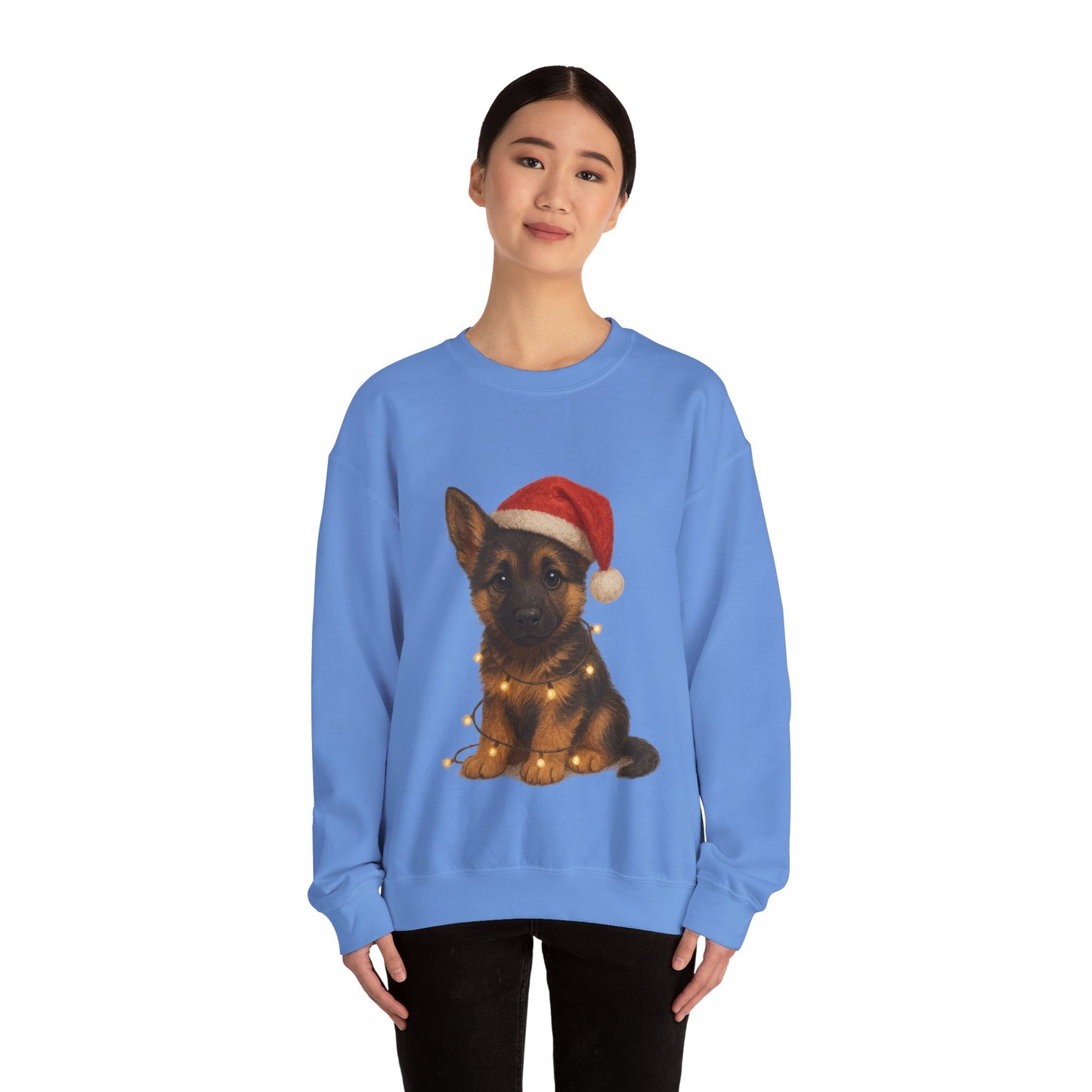 Christmas German Shepherd Puppy Sweatshirt
