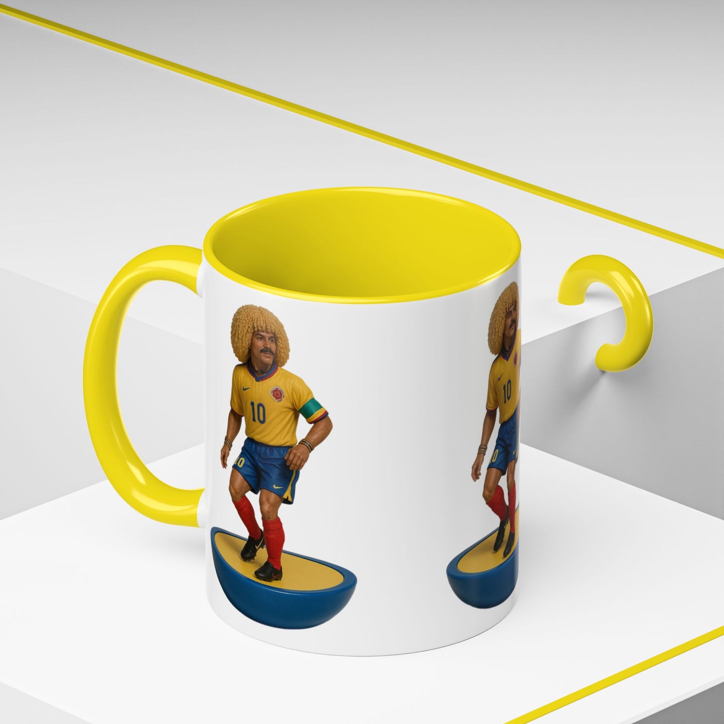 Carlos Valderrama Subbuteo Mug - Colombia