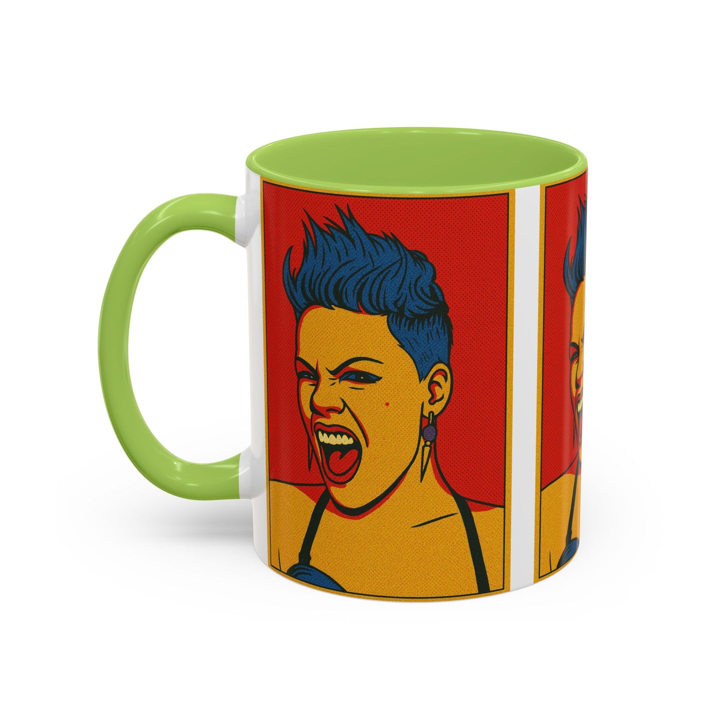 Pink Pop Art Mug