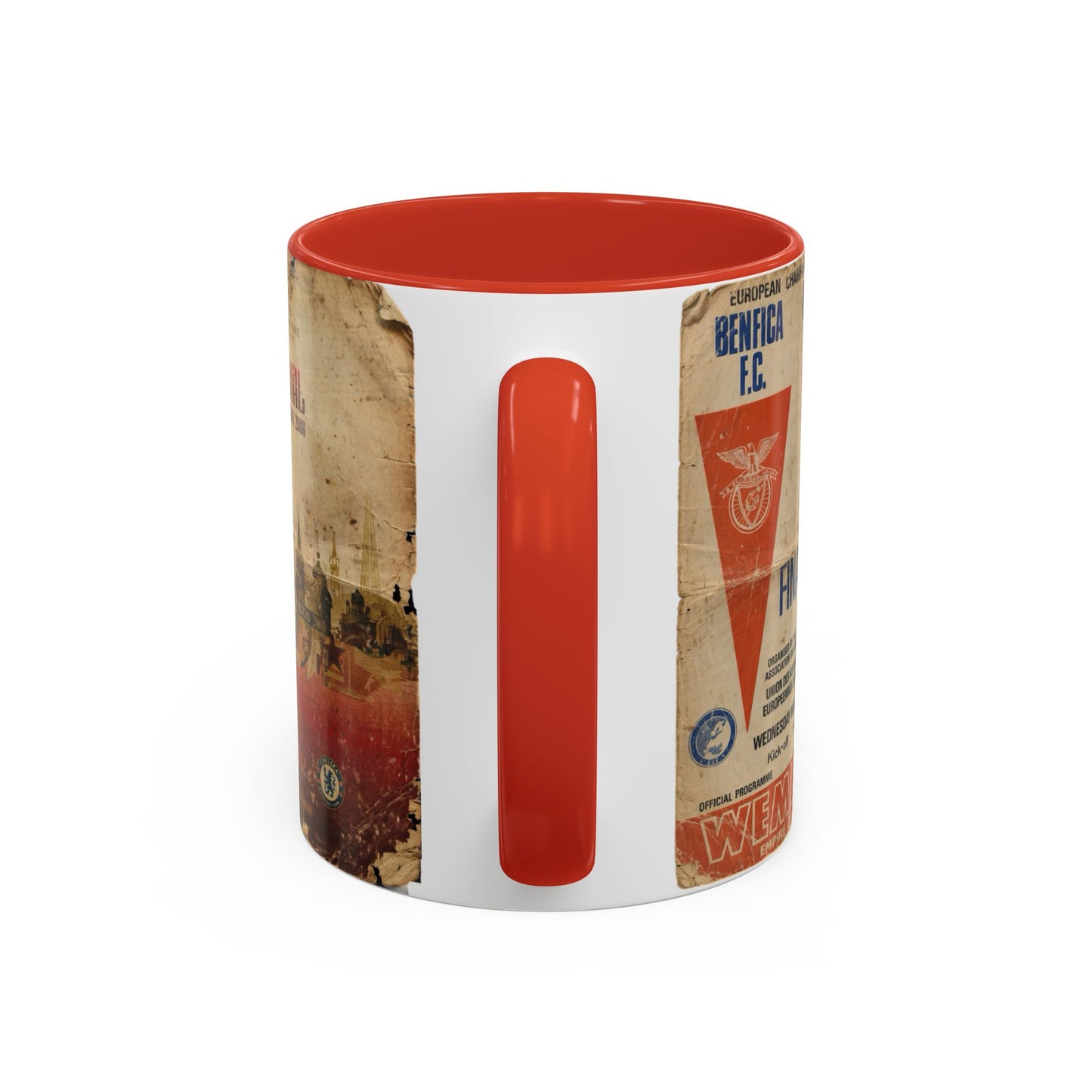 Manchester United European Cup Champions League Poster Coffee Mug (11, 15oz)