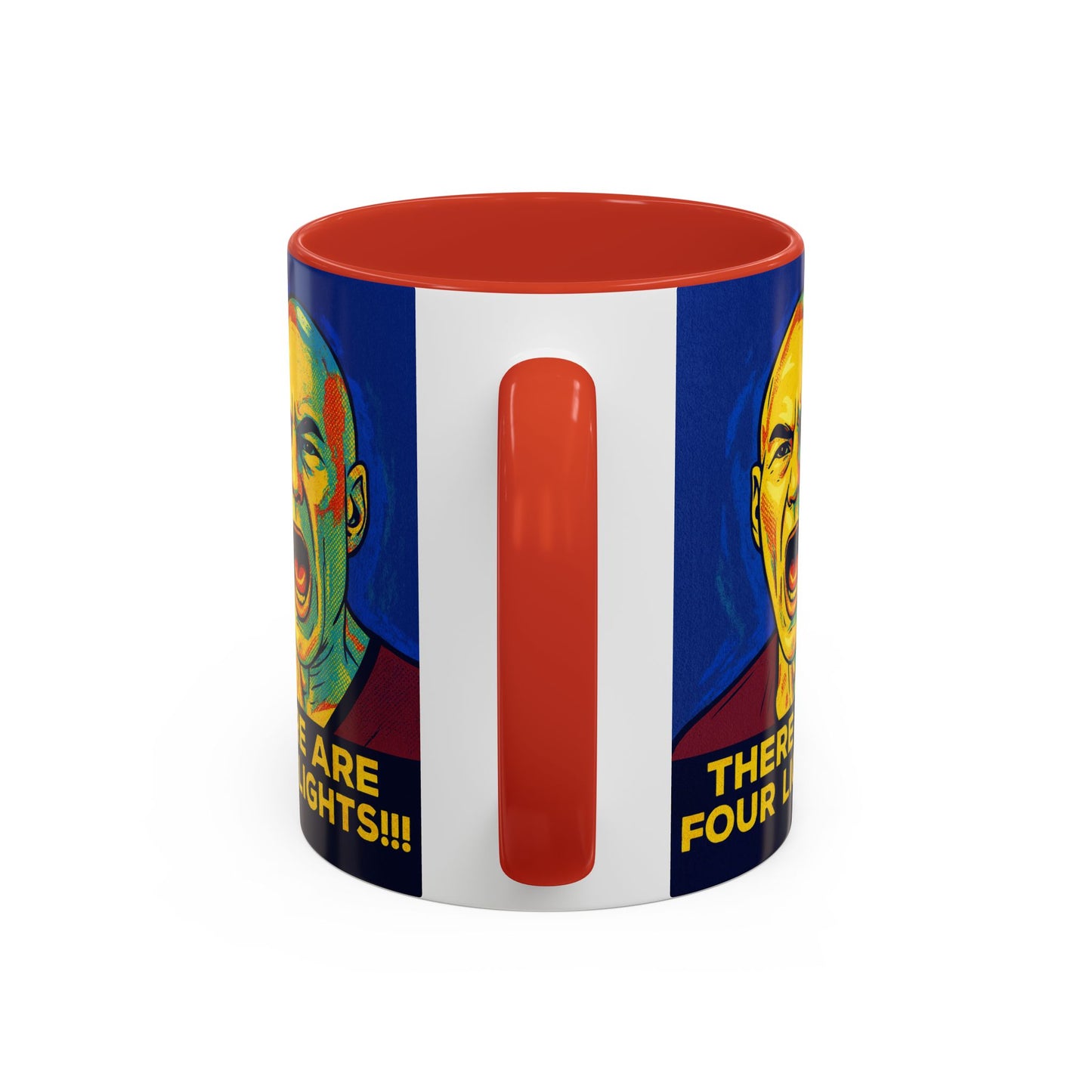 Star Trek Captain Picard Four Lights Mug