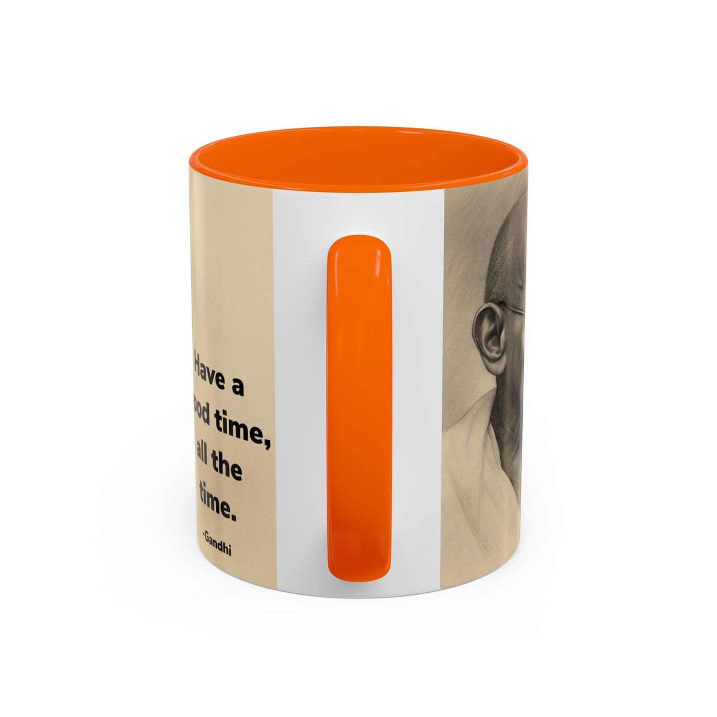 Inspirational Gandhi Quote Mug