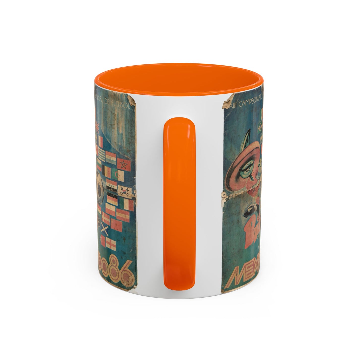 Mexico 86 Poster Pique Kick Coffee Mug (11, 15oz)