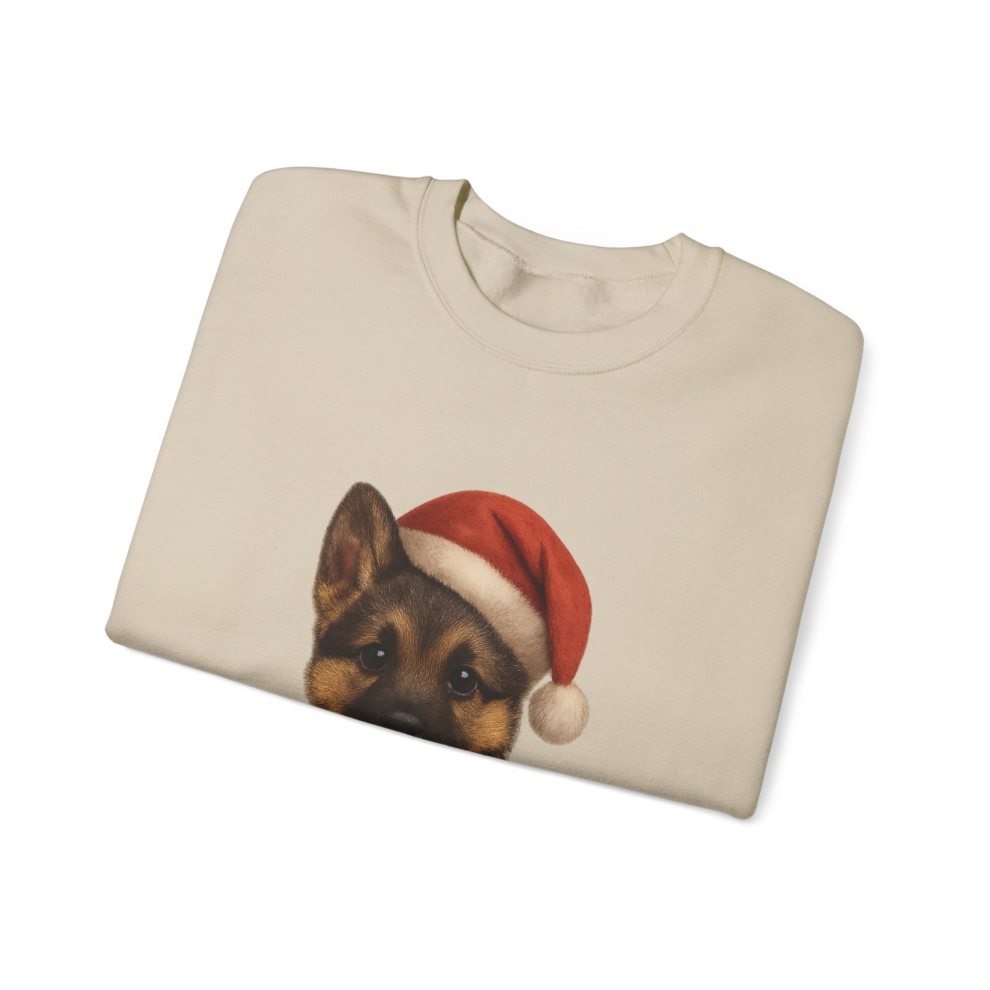 Alsatian Puppy Christmas Dog Sweatshirt
