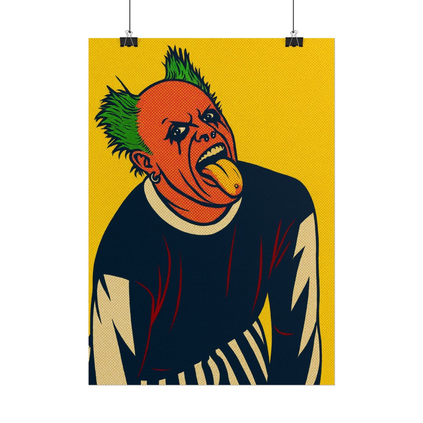 Keith Flint Prodigy Pop Art Poster