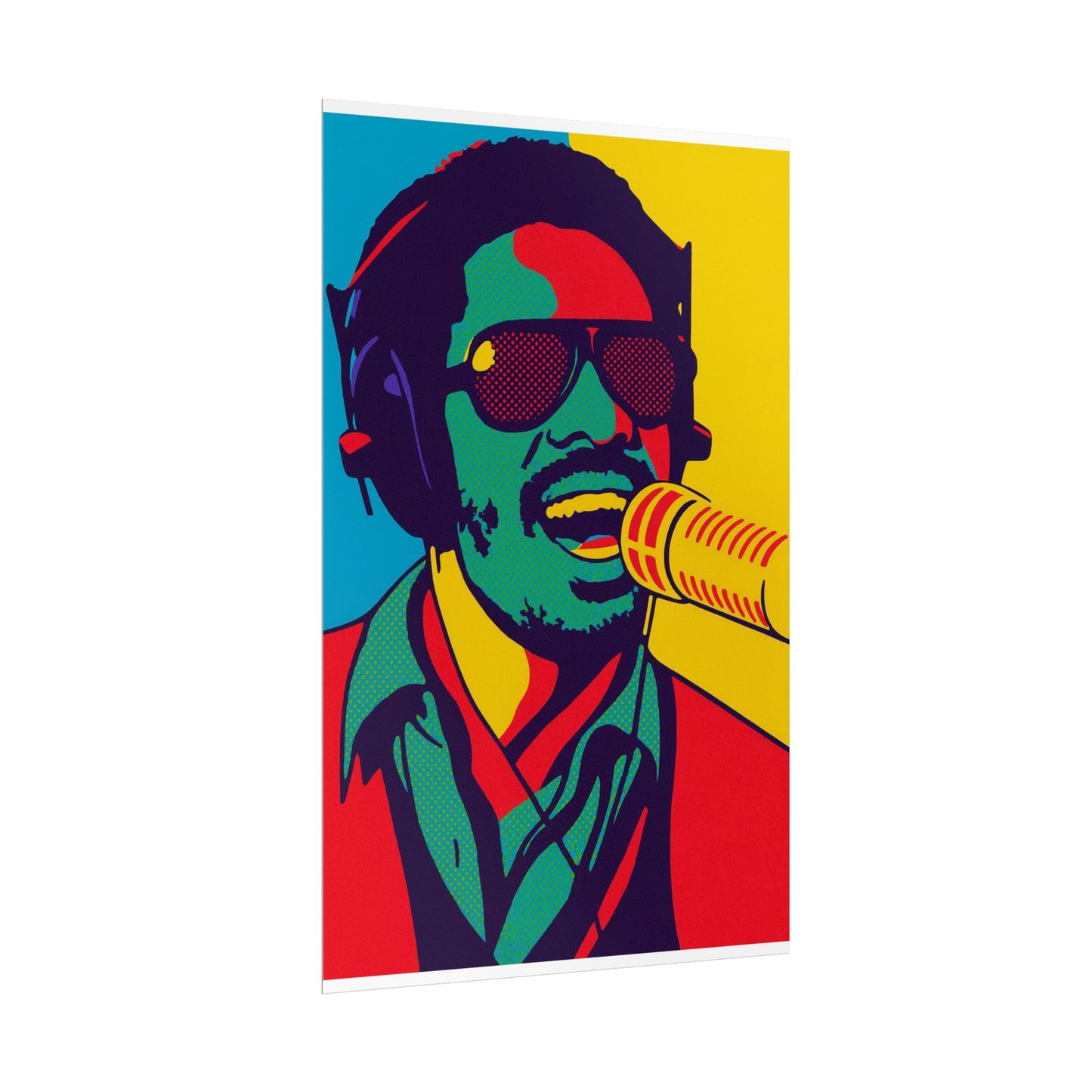 Stevie Wonder Pop Art Poster