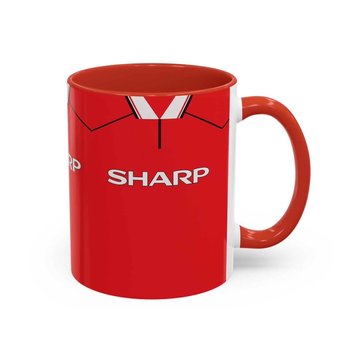 Manchester United Domestic Home Shirt 1998-2000 Mug