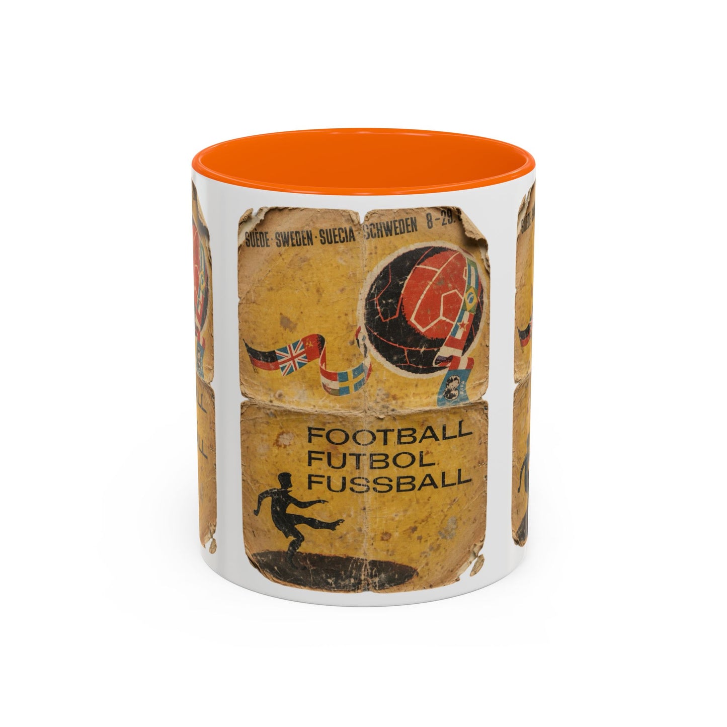 Sweden 58 World Cup Poster Coffee Mug (11, 15oz)