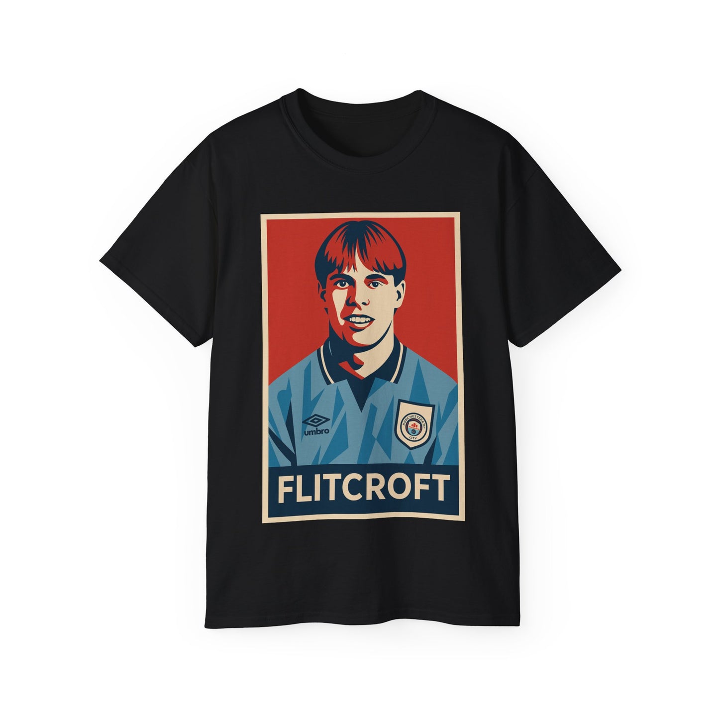 Gary Flitcroft Hope Poster - Manchester City