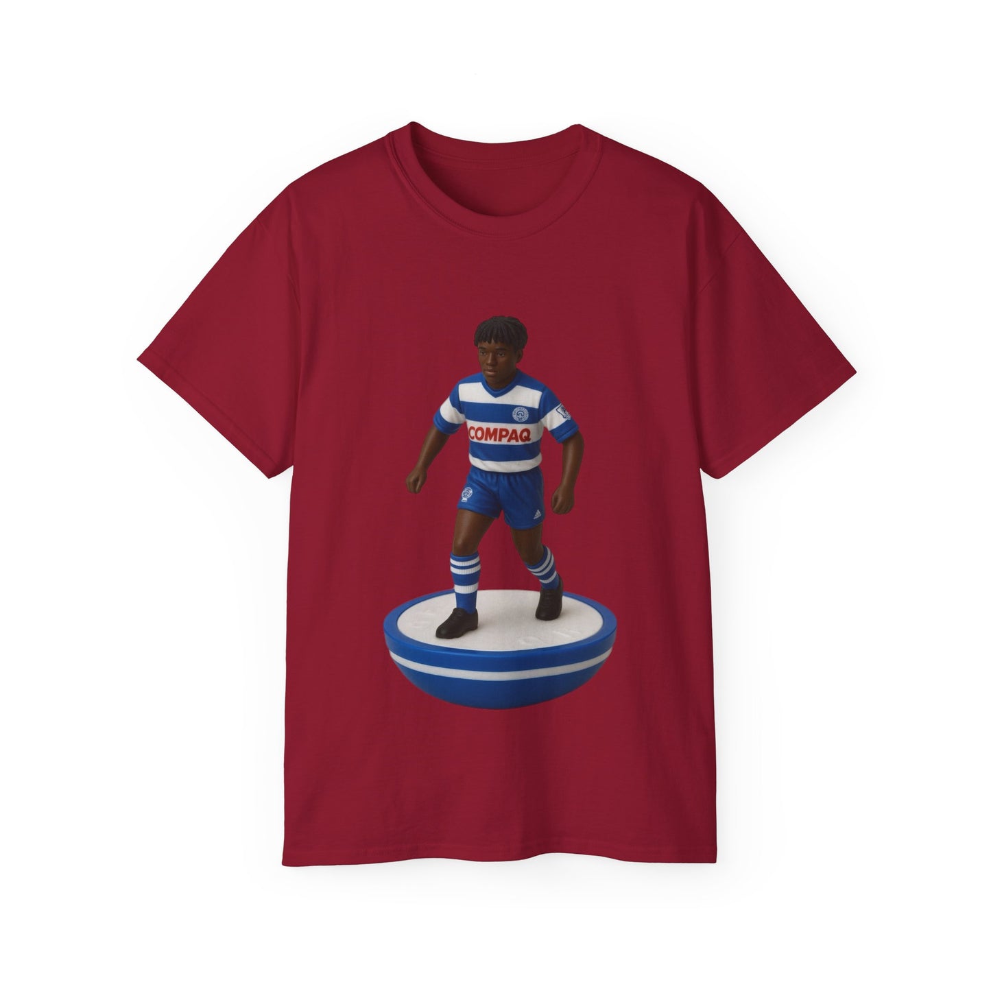 Rufus Brevett Subbuteo T-Shirt - Queens Park Rangers (QPR)