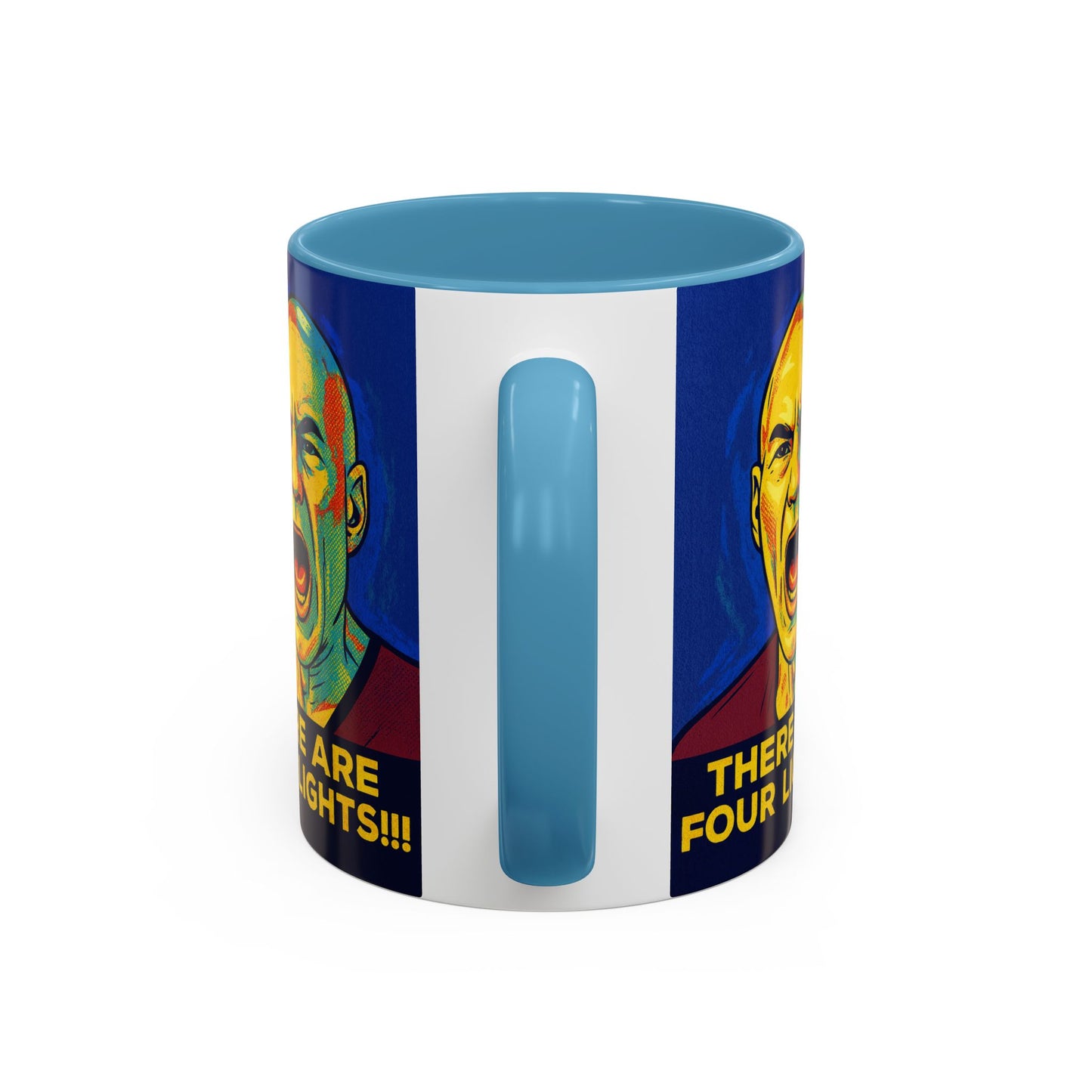 Star Trek Captain Picard Four Lights Mug