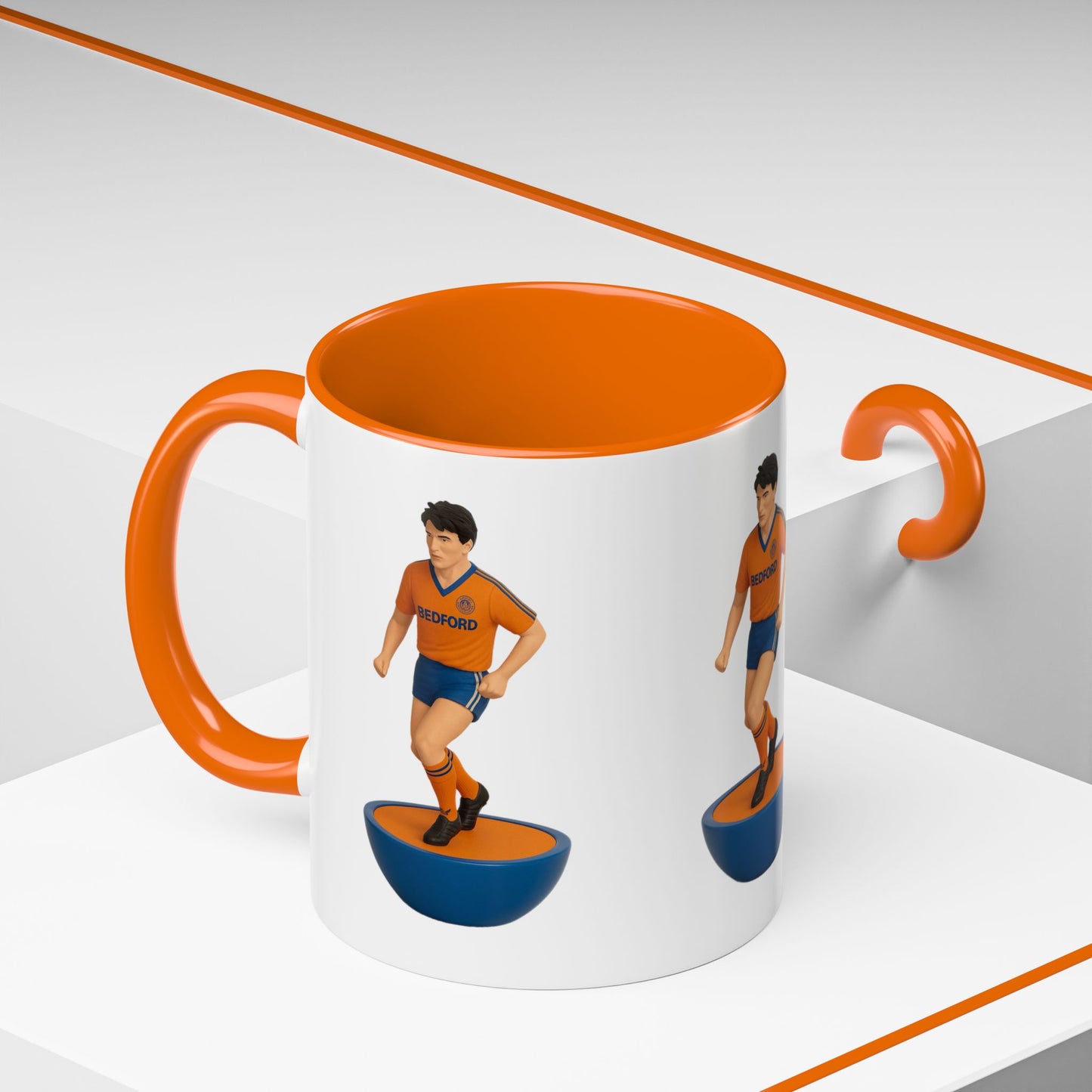 Mick Harford Subbuteo Mug - Luton Town