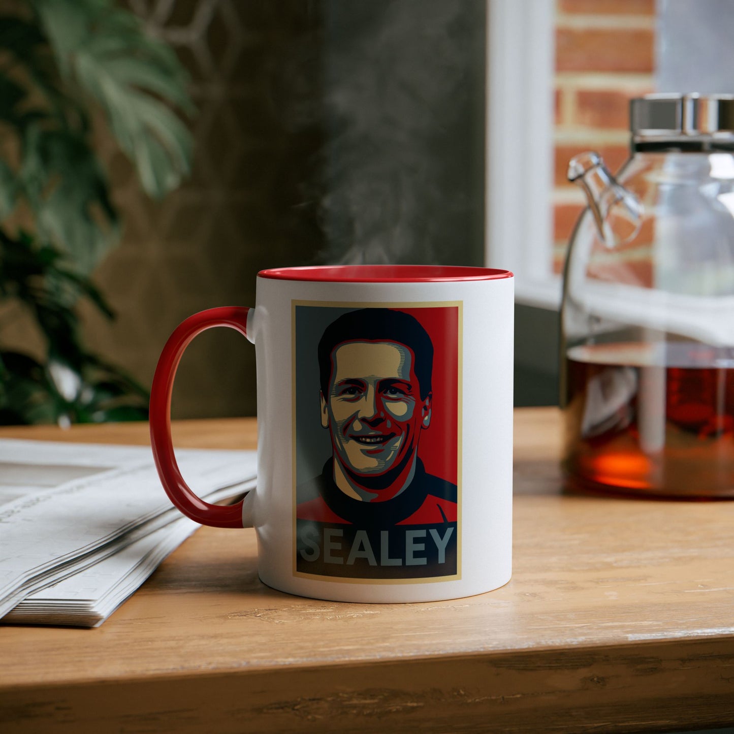 Les Sealey Hope Poster Mug - Manchester United