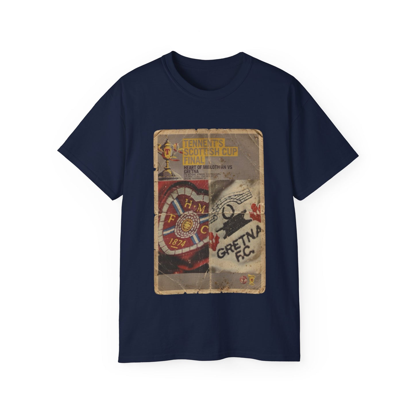 2006 Scottish Challenge Cup Final Hearts Gretna Unisex Ultra Cotton Tee