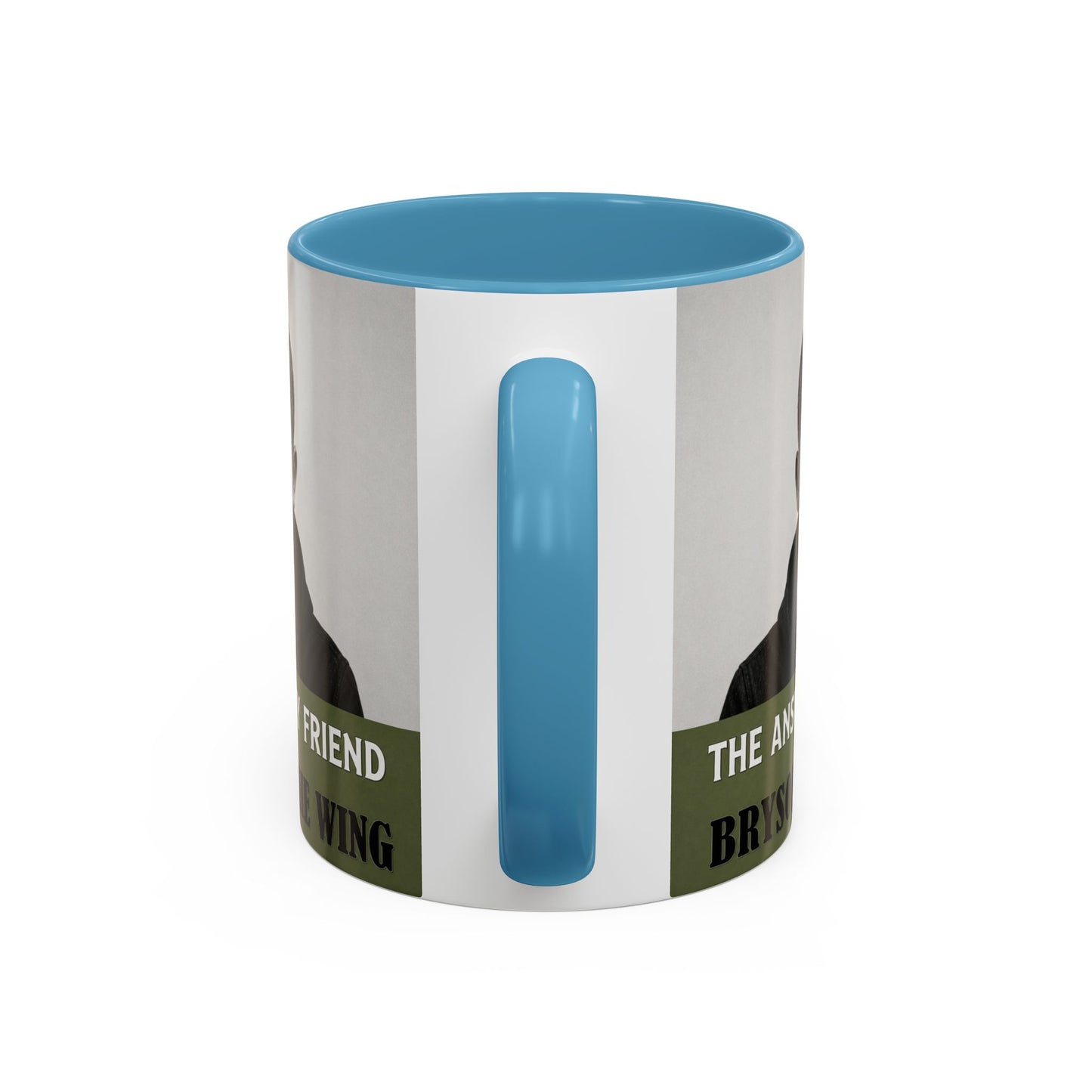 Bryson Appleton The Answer My Friend - Prestwich Heys Accent Coffee Mug (11, 15oz)