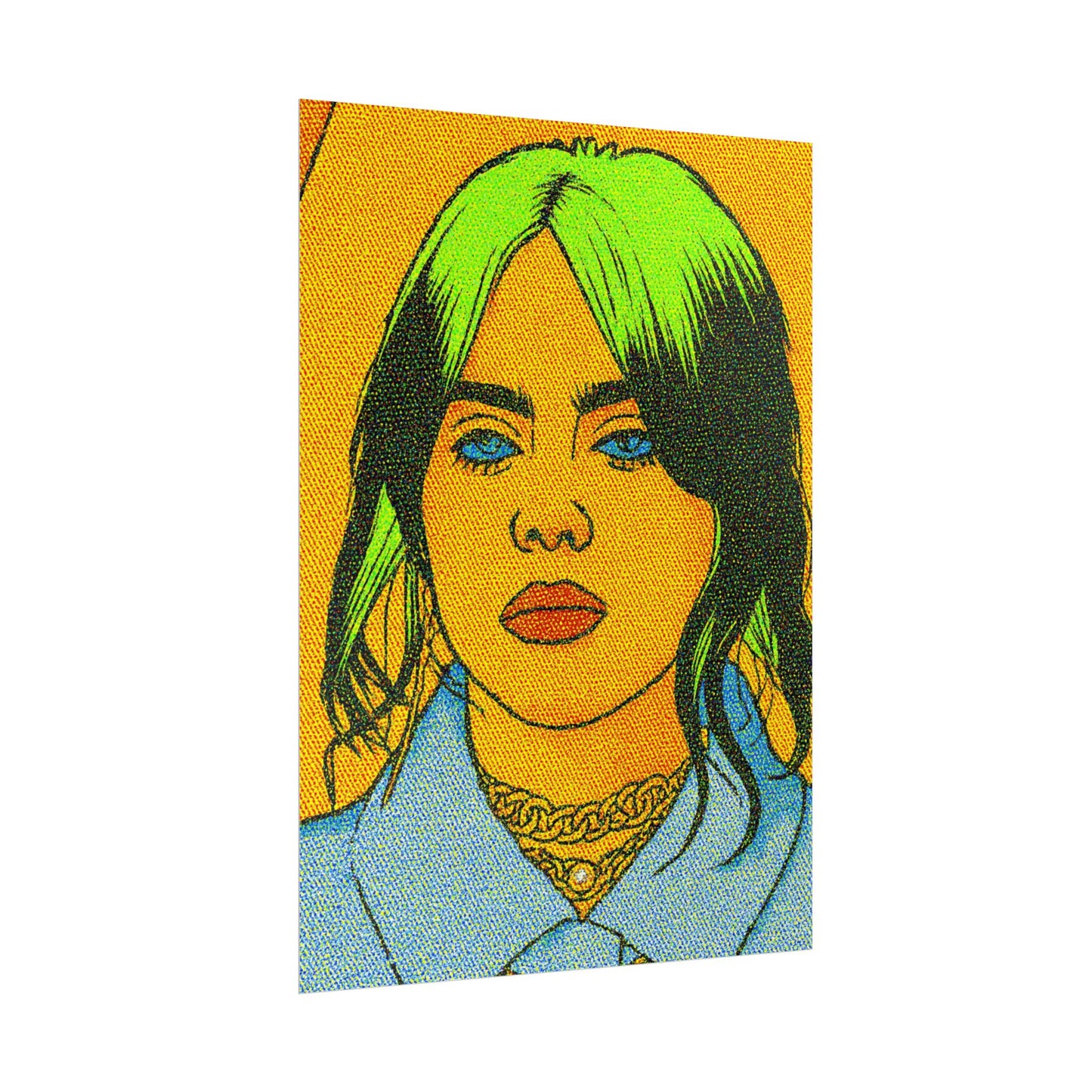 Billie Pop Art Poster