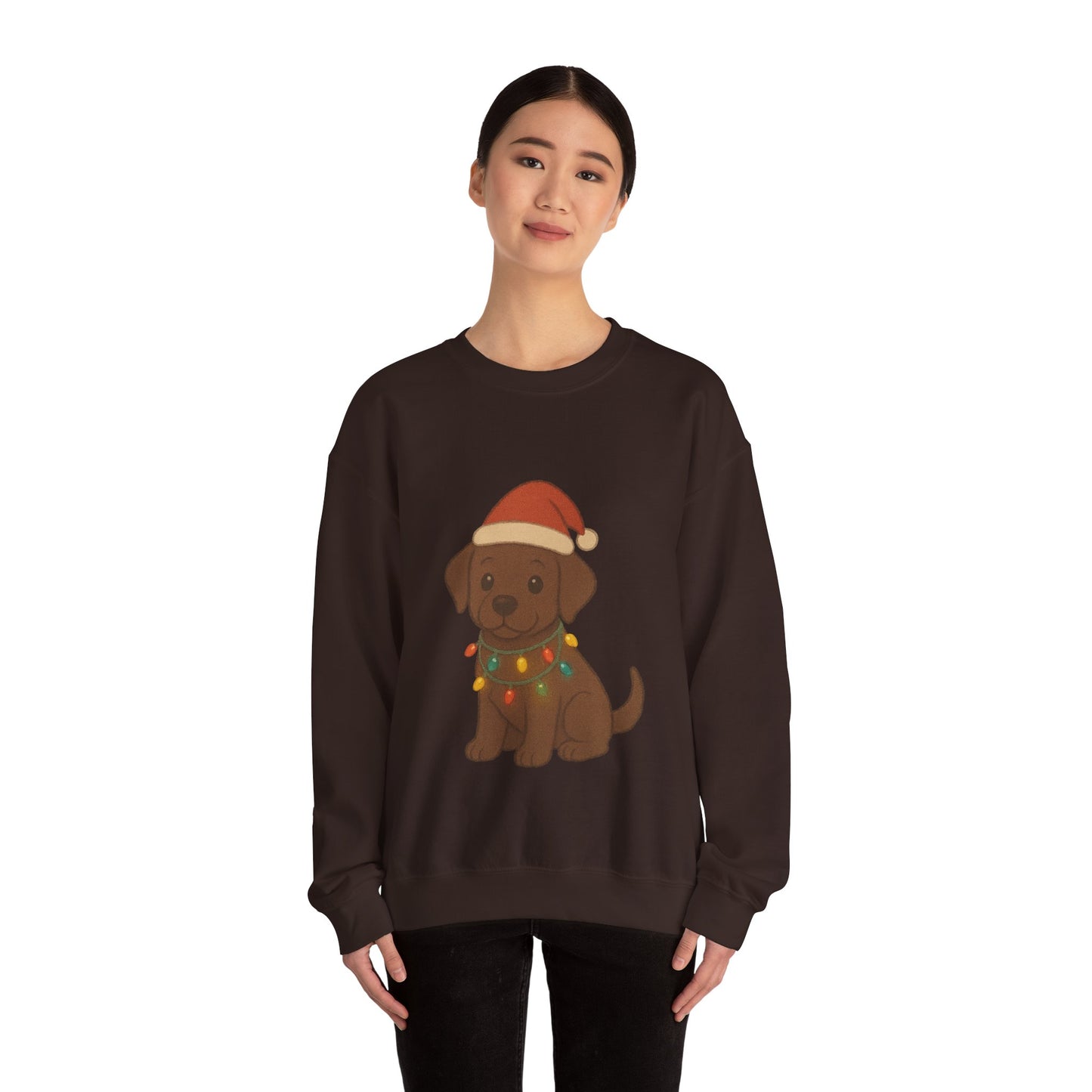 Christmas Chocolate Labrador Sweatshirt