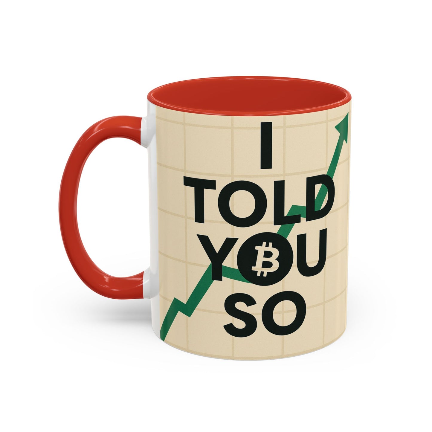 I Told You So Bitcoin Mug