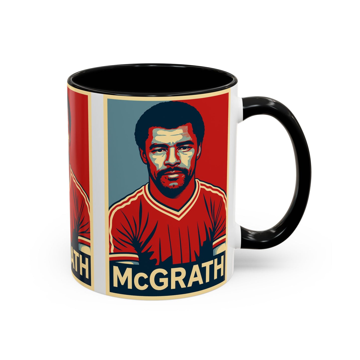 Paul McGrath Hope Poster Mug - Manchester United