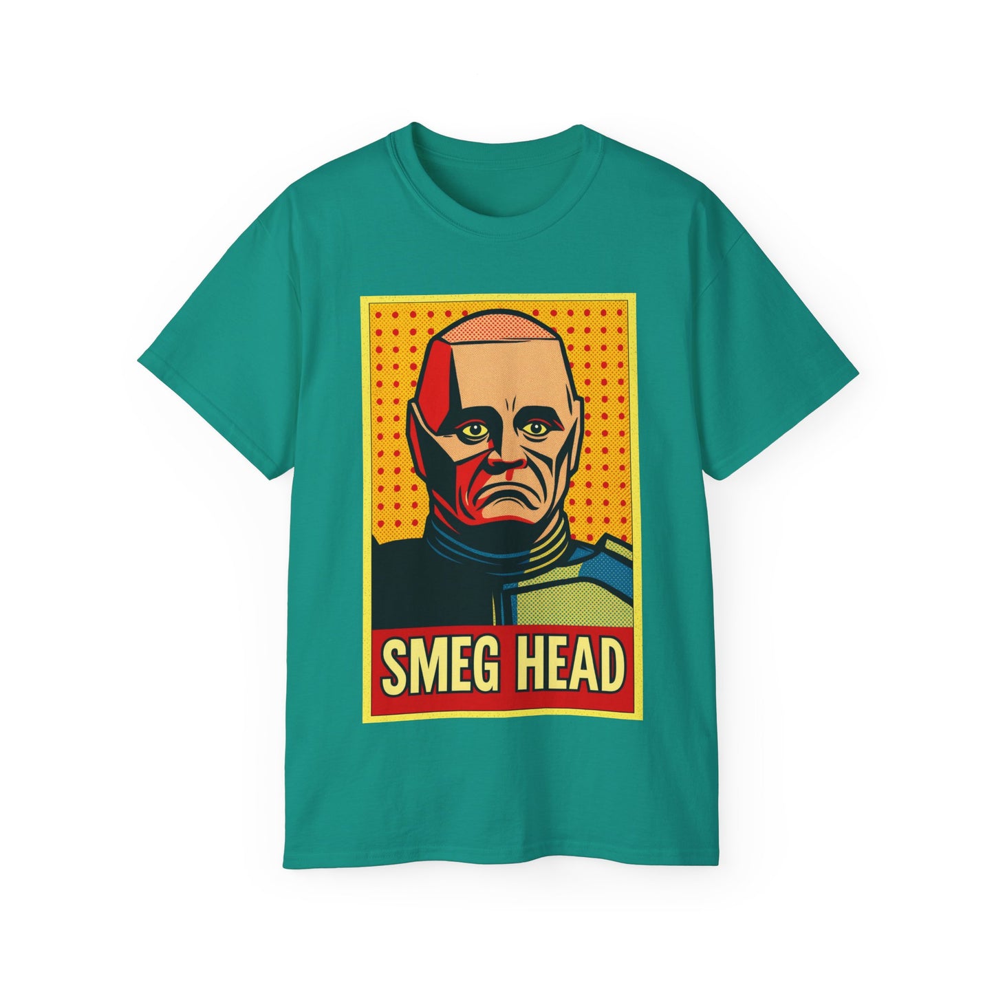 Kryten Smeg Head Red Dwarf T-Shirt