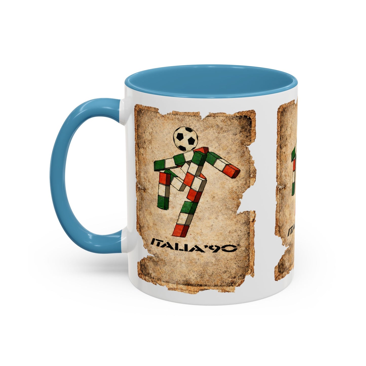 Italia 90 Ciao Mascot Poster Coffee Mug (11, 15oz)