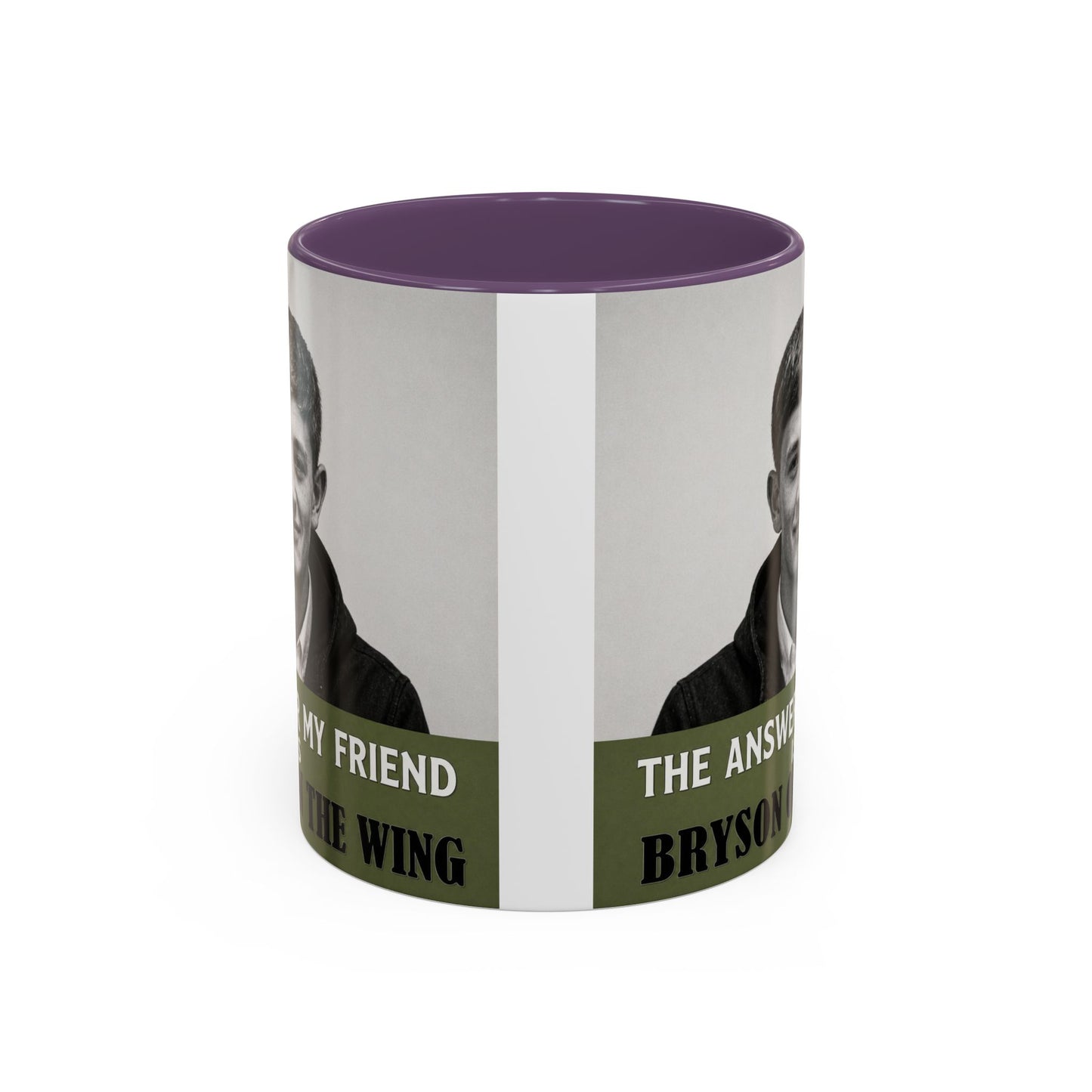 Bryson Appleton The Answer My Friend - Prestwich Heys Accent Coffee Mug (11, 15oz)