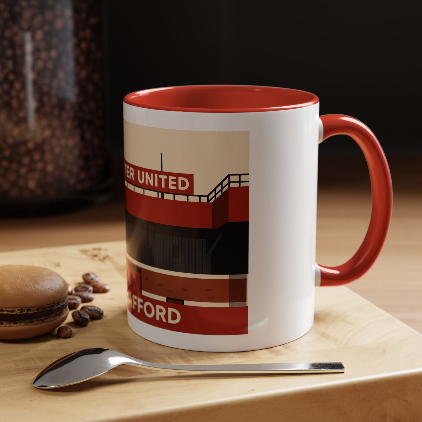Manchester United - Old Trafford 1980s Mug