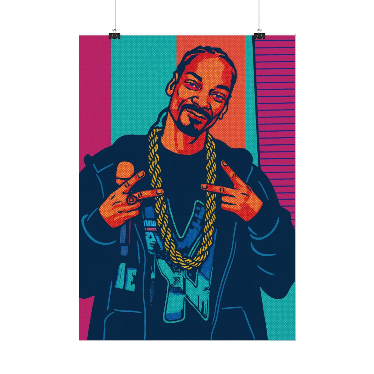 Snoop Dogg Pop Art Poster