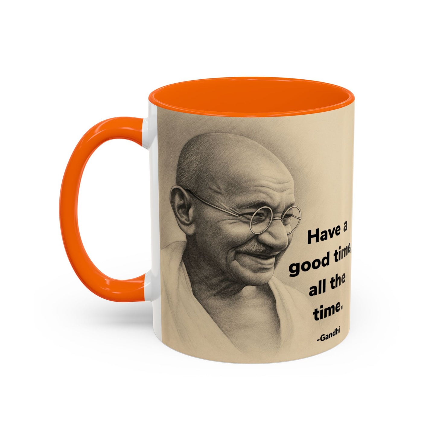 Inspirational Gandhi Quote Mug