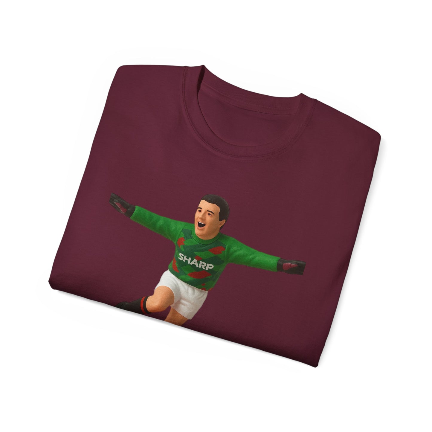 Les Sealey Subbuteo T-Shirt - Manchester United