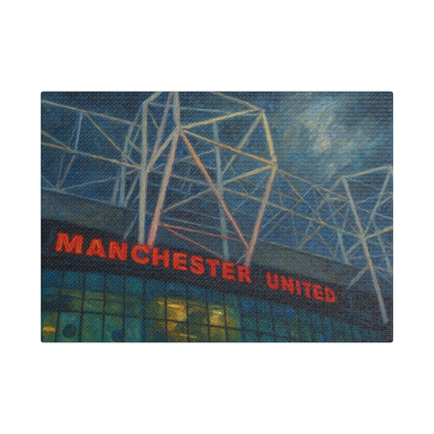 Manchester United Old Trafford Canvas Print