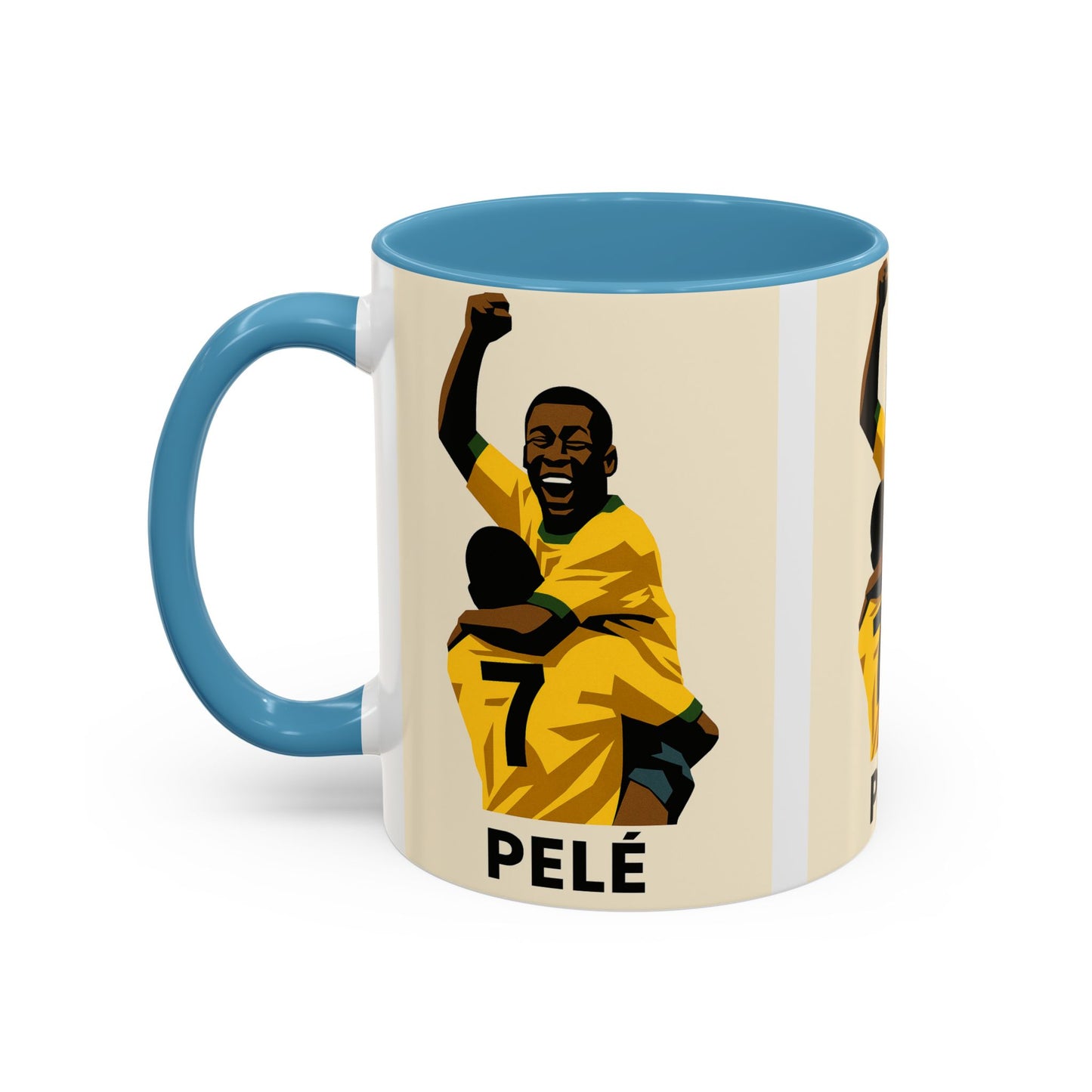Pelé Celebration Coffee Mug - Brazil