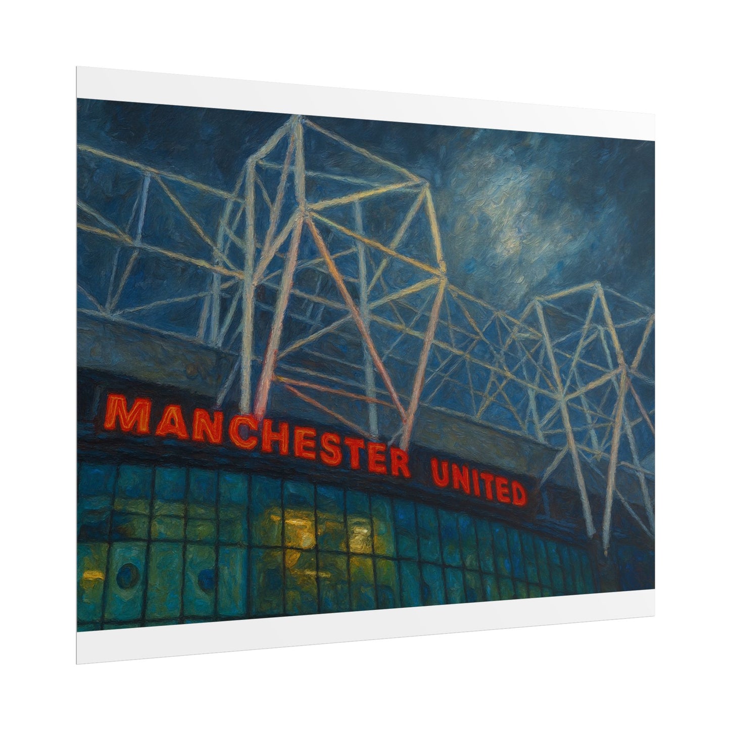 Manchester United Old Trafford Rolled Poster