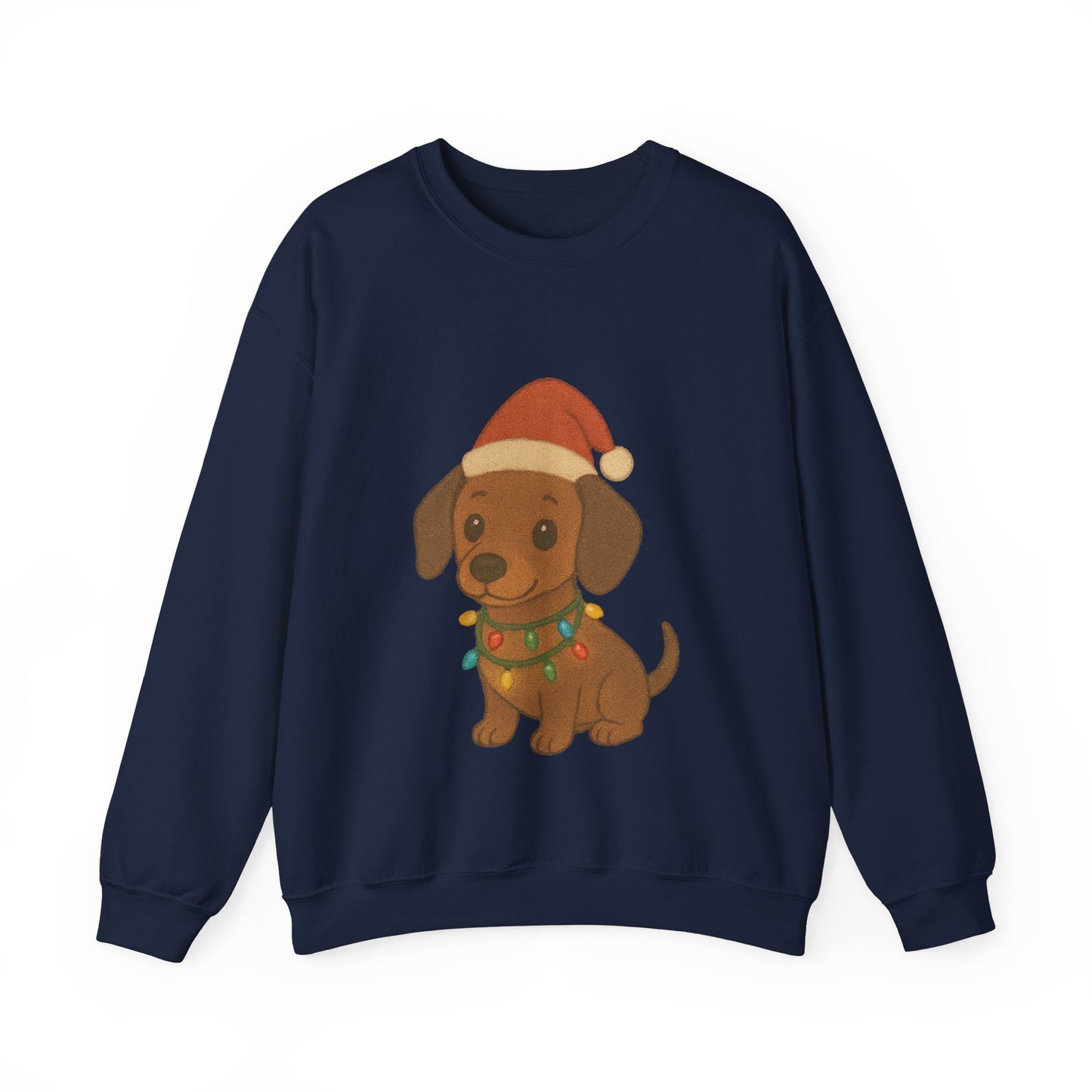 Christmas Dachshund Puppy Christmas Sweatshirt